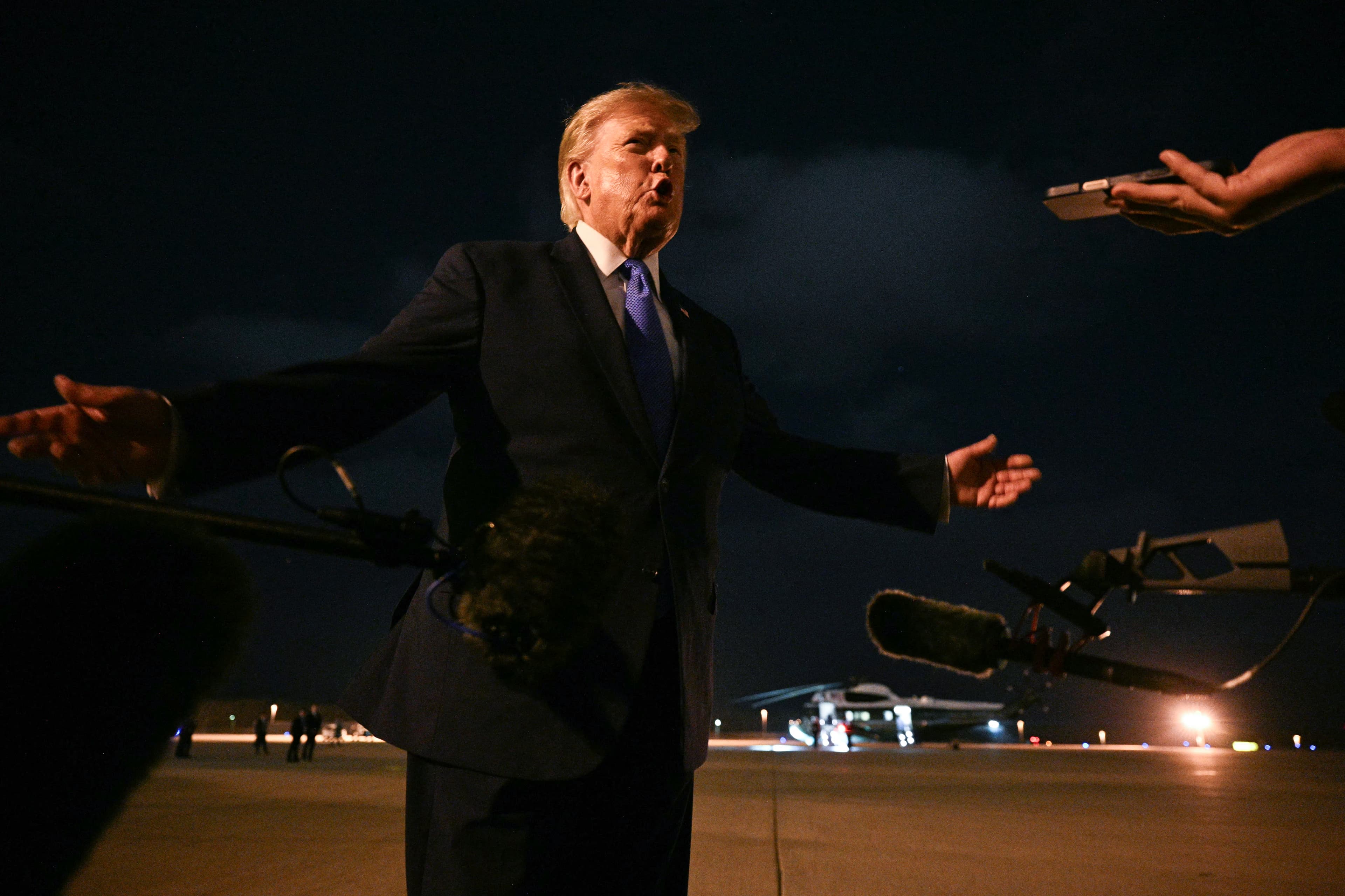 Trump: Tengava Hurmizê dê di demeke nêzîk de vebe