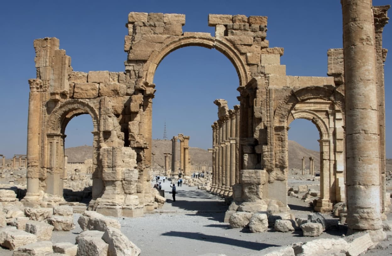Berada dîrokî ya ku 15 kîlometreyan li derveyî Efrînê ye (Di lîsteya UNESCOyê de ye) / Wêne: Arşîv