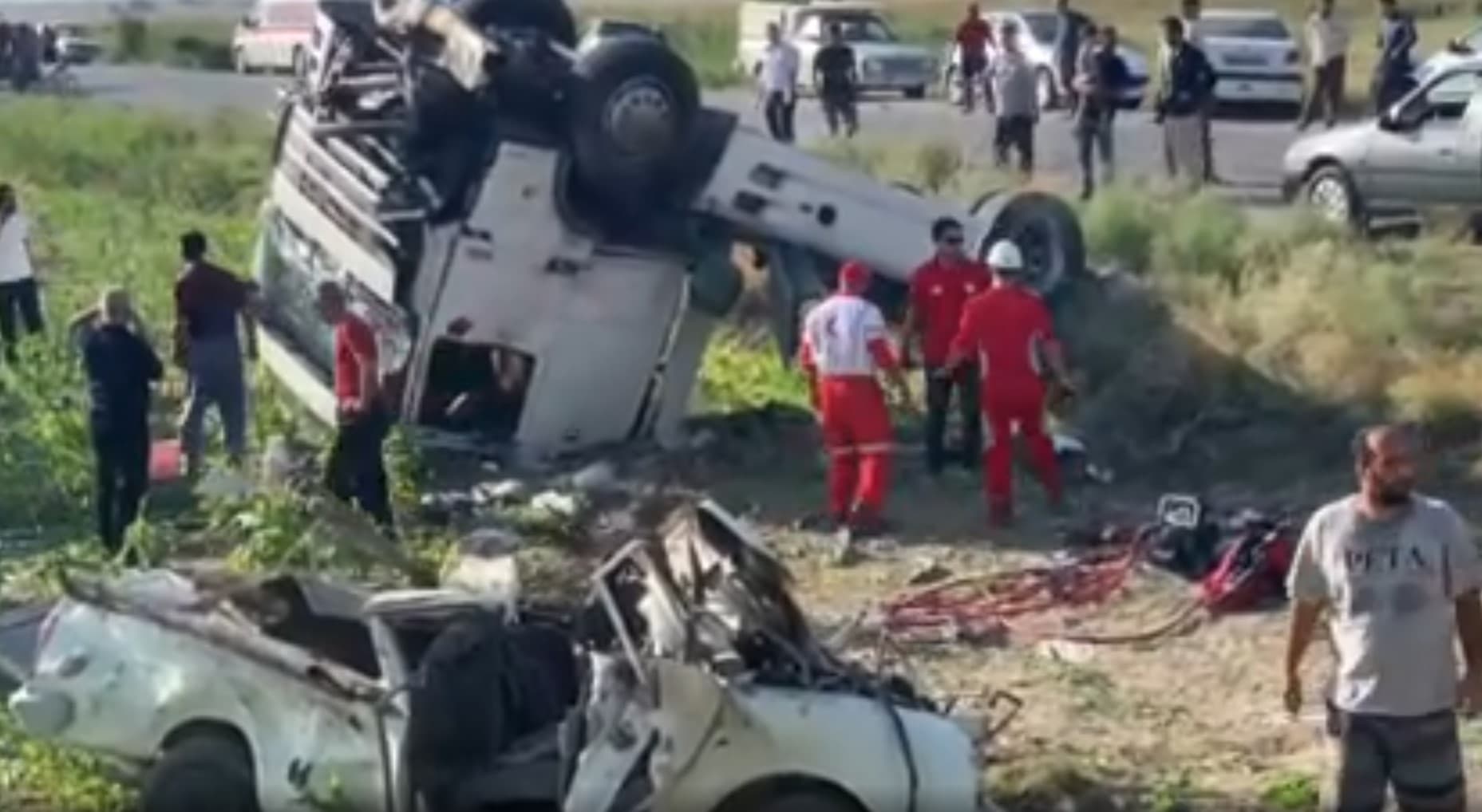 Urmiye-Selmas yolunda feci kaza: 6 ölü, 5 yaralı!