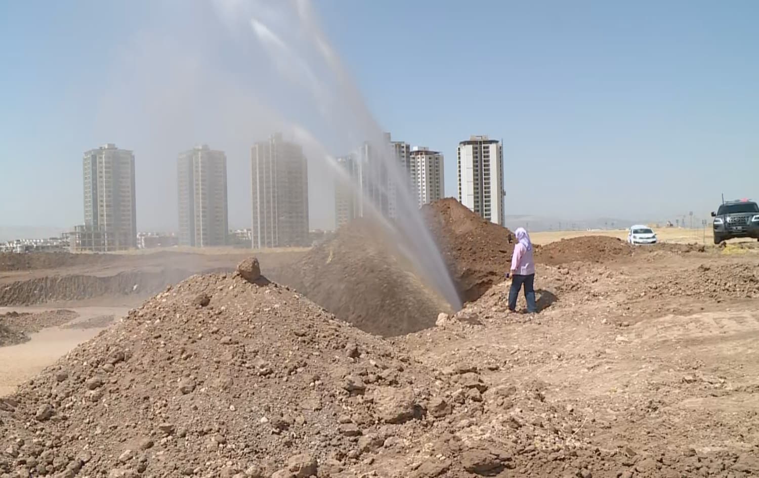 شکانی یەک بۆڕی 50٪ـی پارێزگای سلێمانیی بێئاوکردووە