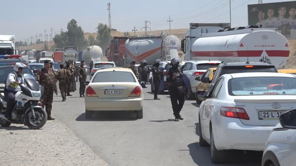 لە بازگەی چیمەن سۆنارێک لەکاردەکەوێت و سەدان ئۆتۆمبێل گیر دەخۆن