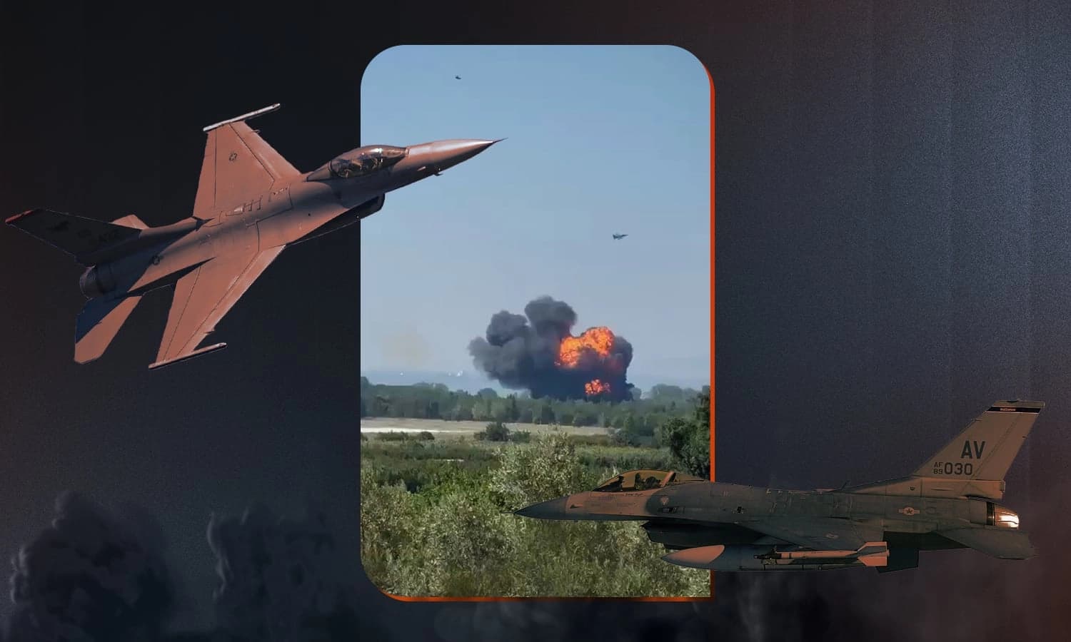 فڕۆکەیەکی F-16ـی تورکیا کەوتە خوارەوە
