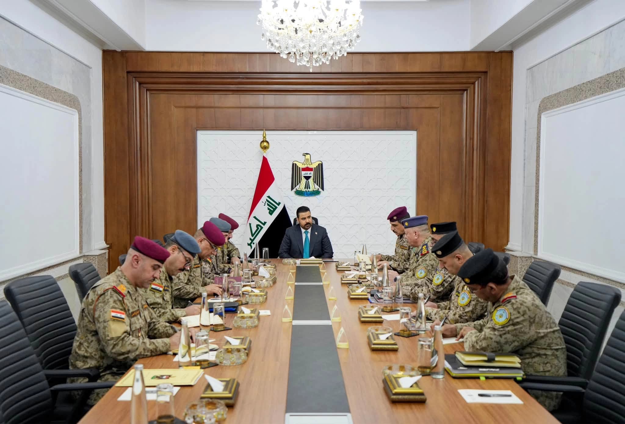 زەیدی سەرپەرشتیی کۆبوونەوەیەکی تایبەت بە بەهێزکردنی بەرگریی ئاسمانی دەکات