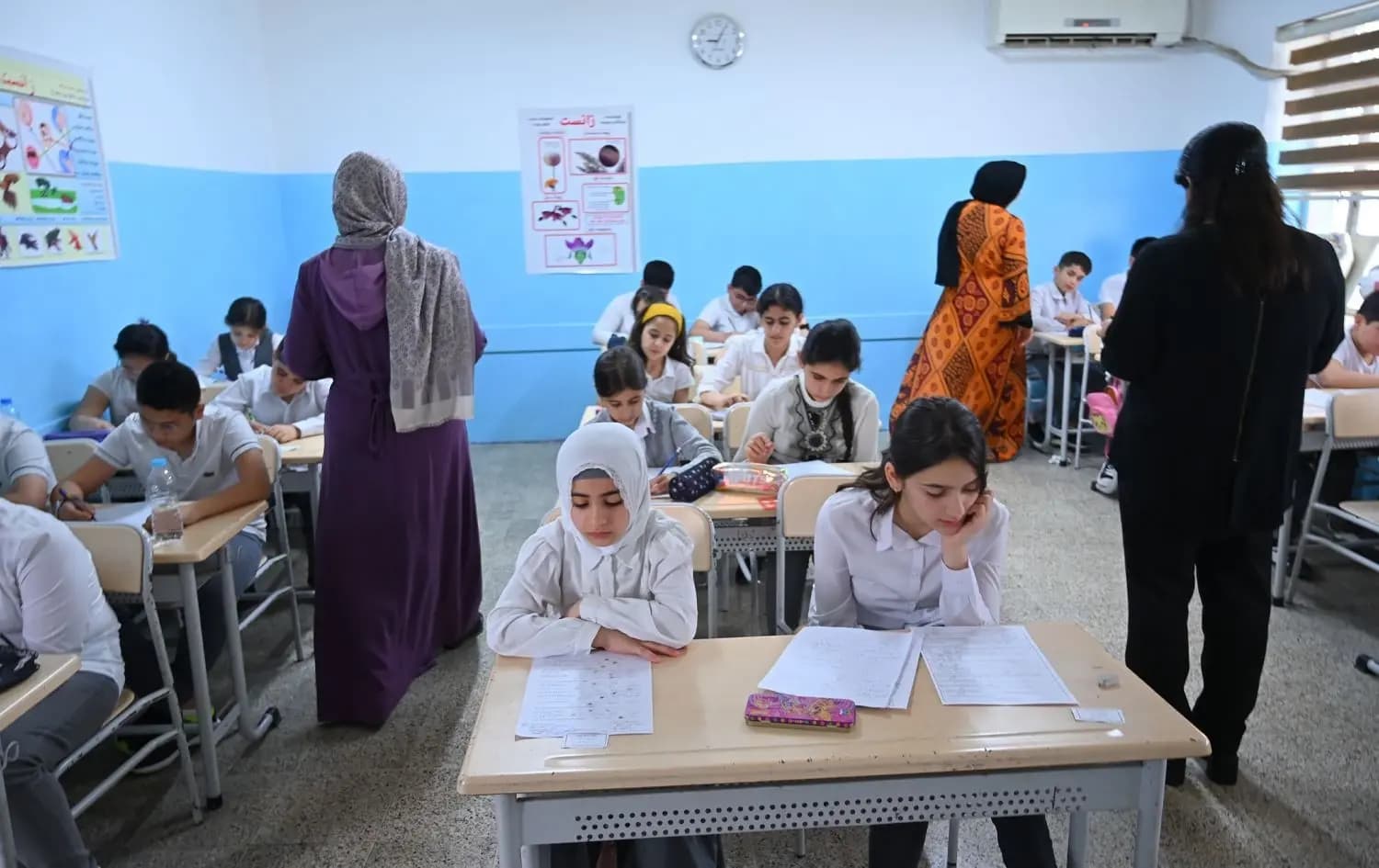 پۆلێکی قوتابخانە لە هەرێمی کوردستان؛ وێنە: رووداو