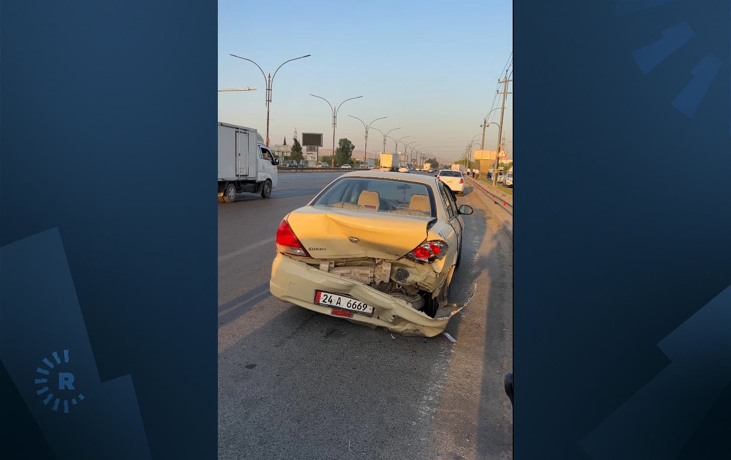 لە دهۆک رووداوێکی هاتووچۆ لەنێوان 6 ئۆتۆمبێلدا روویدا