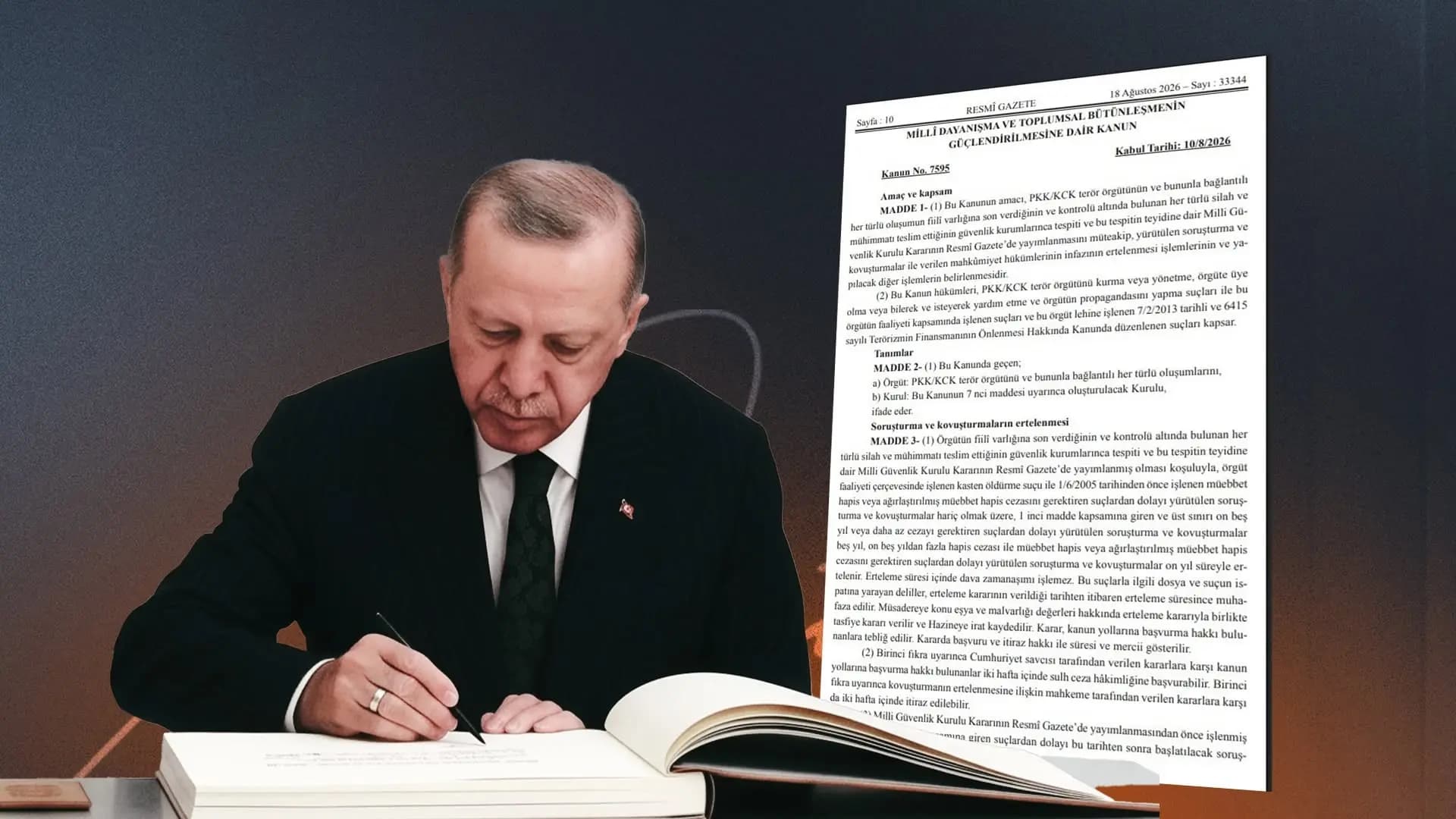 'Yasaya Çareseriyê' di Rojnameya Fermî de hat belavkirin