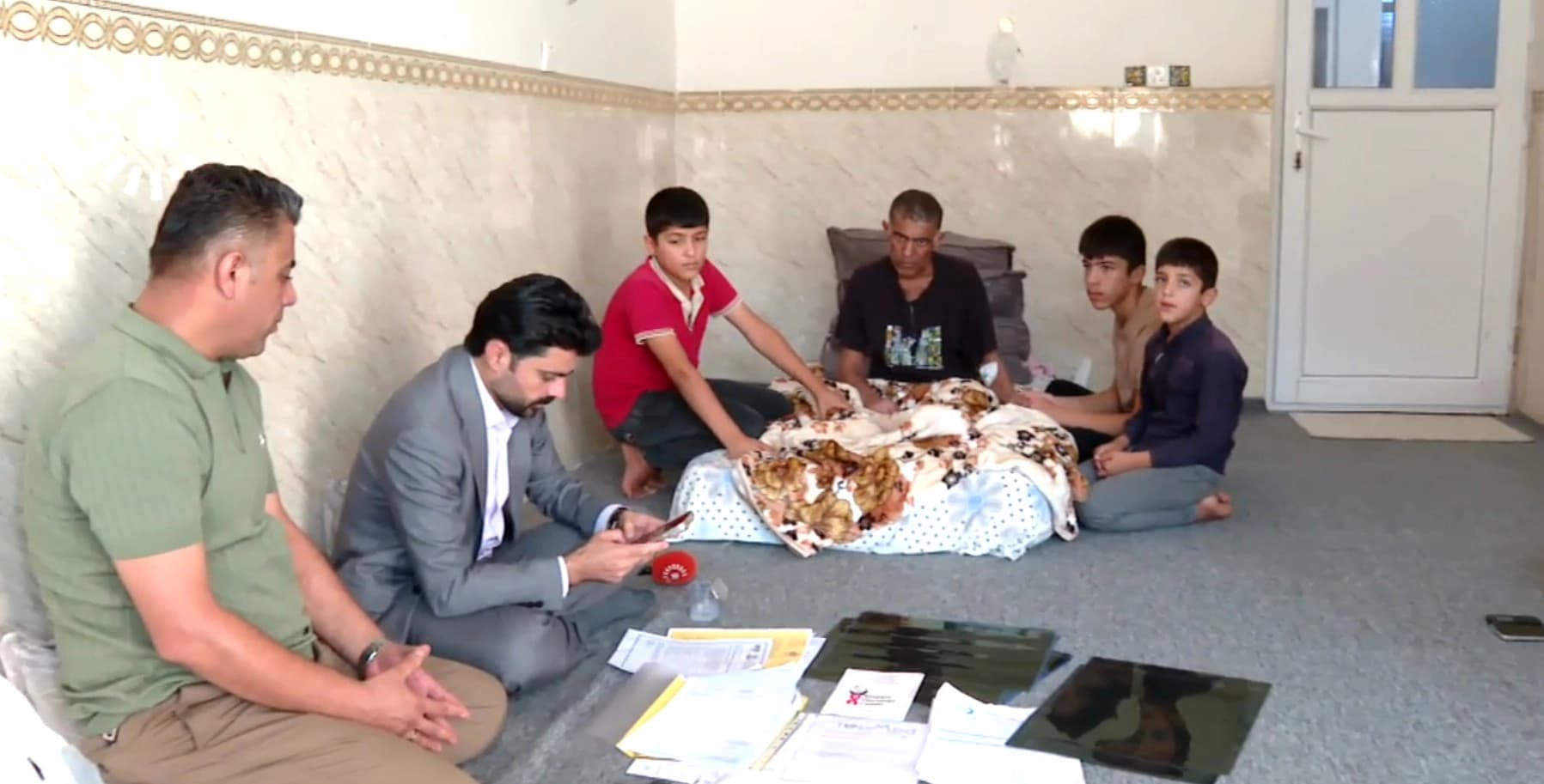 Erbil’de bir babanın yaşam savaşı: 8 çocuklu alçı ustası yardım bekliyor