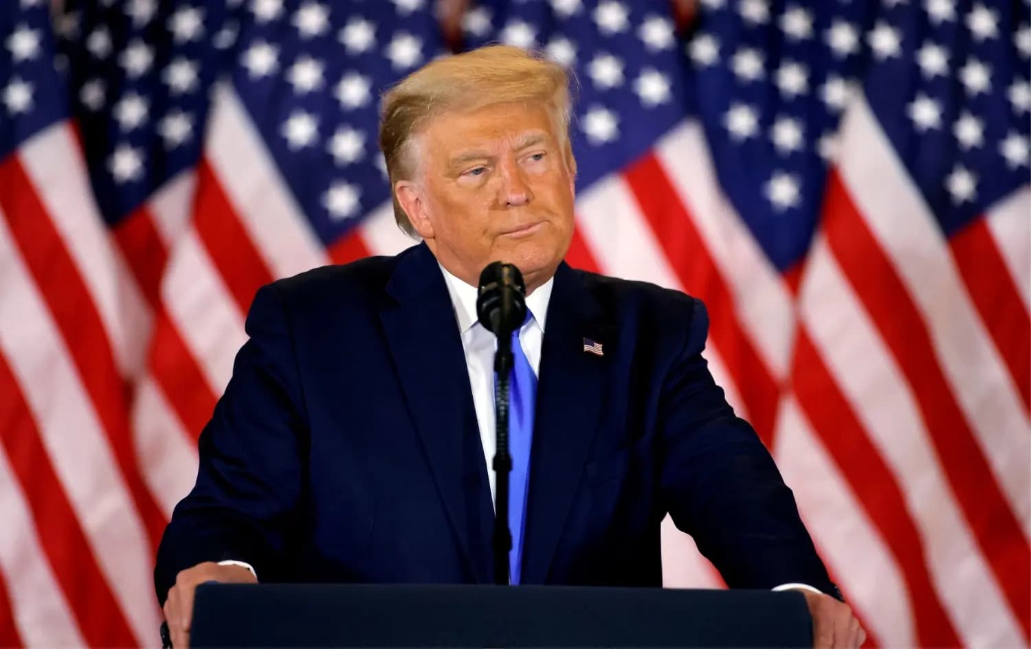 Trump, İran'ın 'tamamen çöktüğünü' öne sürdü