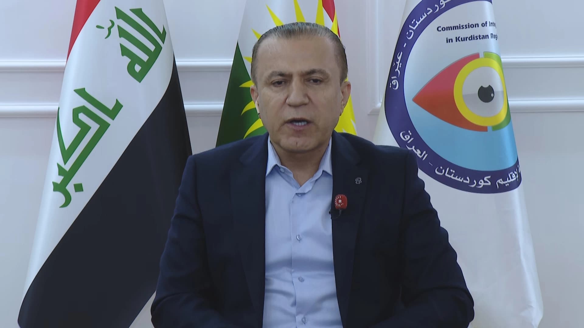 سەرۆکی دەستەی دەستپاکی: ژمارەیەک فەرمانی دەستبەسەراگرتنی موڵک و ماڵ لە عێراق دەردەچێ
