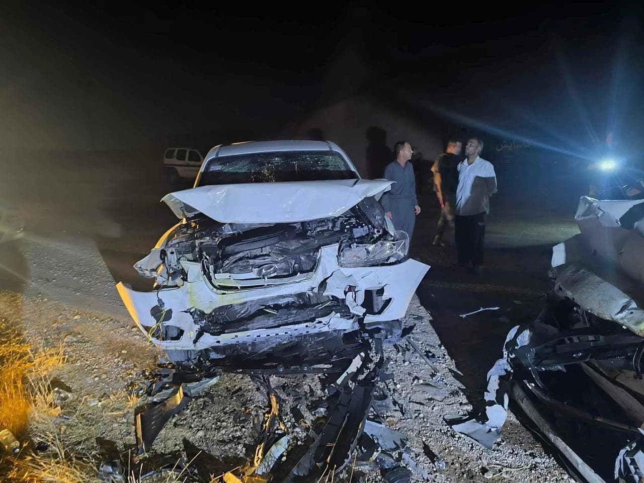 لە ئەنجامی دوو رووداوی هاتووچۆ لە گەرمیان کەسێک گیانی لەدەستدا و 8ی دیکە بریندار بوون