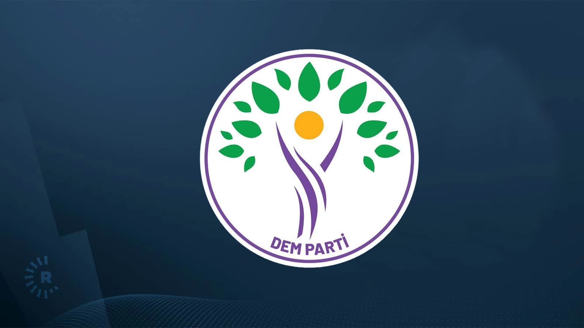 Logoya DEM Partiyê / Wêne: Rûdaw Grafîk