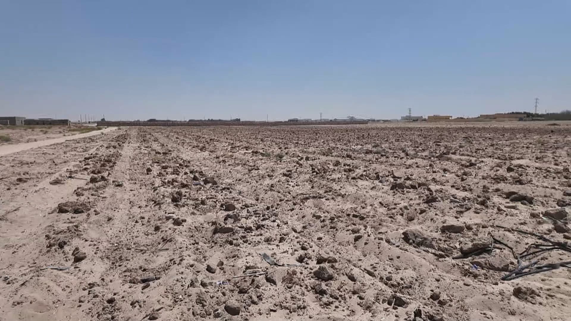 بەسرە.. وشکەساڵی زیانی بە هەزاران دۆنم زەوی کشتوکاڵی گەیاندووە