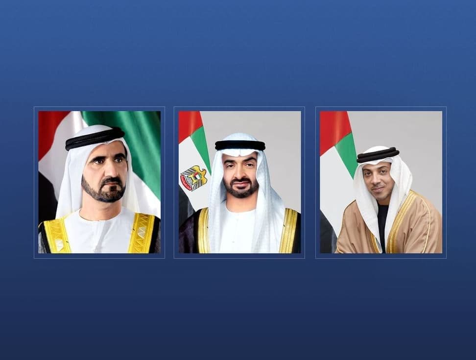 سەرۆک و سەرۆکوەزیرانی ئیمارات سەرەخۆشی لە سەرۆک بارزانی و نێچیرڤان بارزانی دەکەن