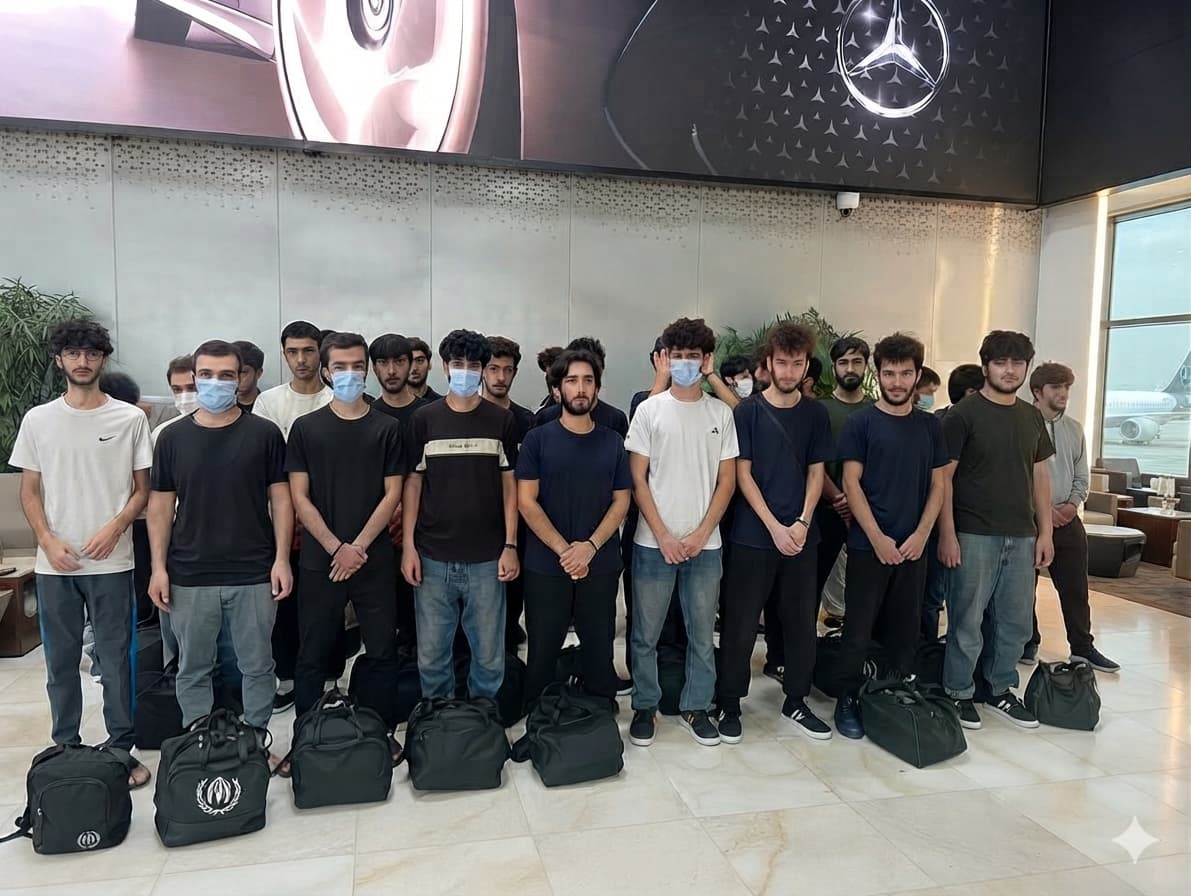Thirty-three Kurdish migrants repatriated from Libya arrive in Erbil