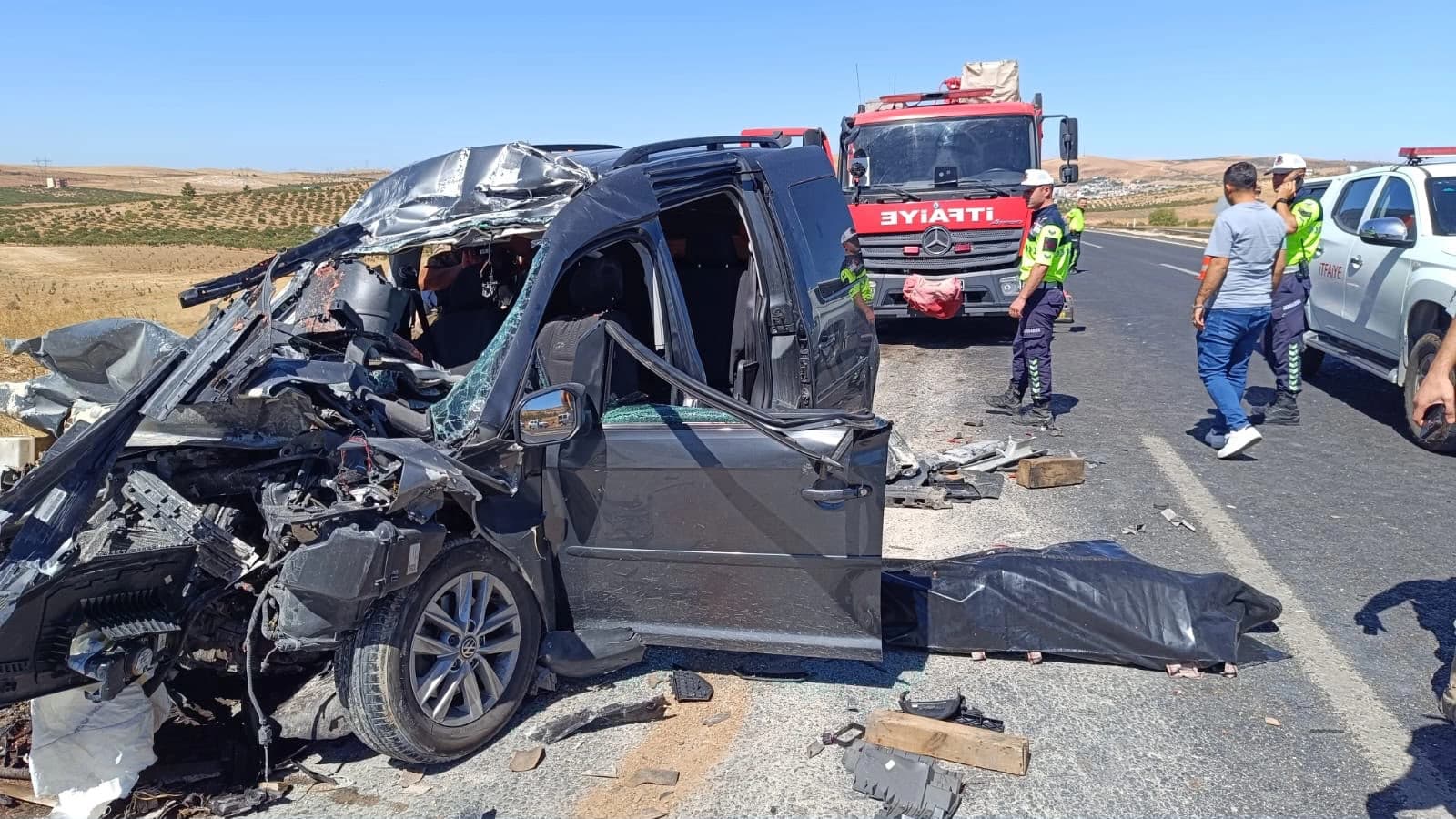 Urfa'da kaza: 4 kişi öldü, 2 kişi yaralandı