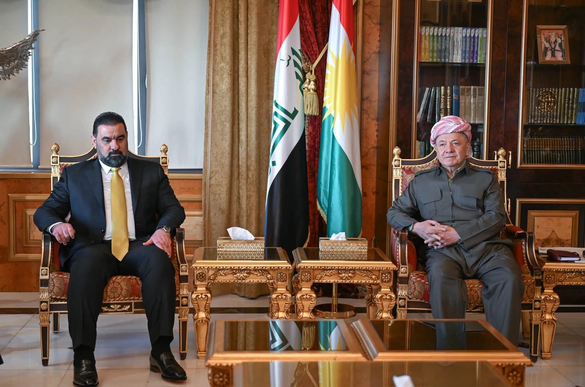 سەرۆک بارزانی و هەیبەت حەلبووسی
