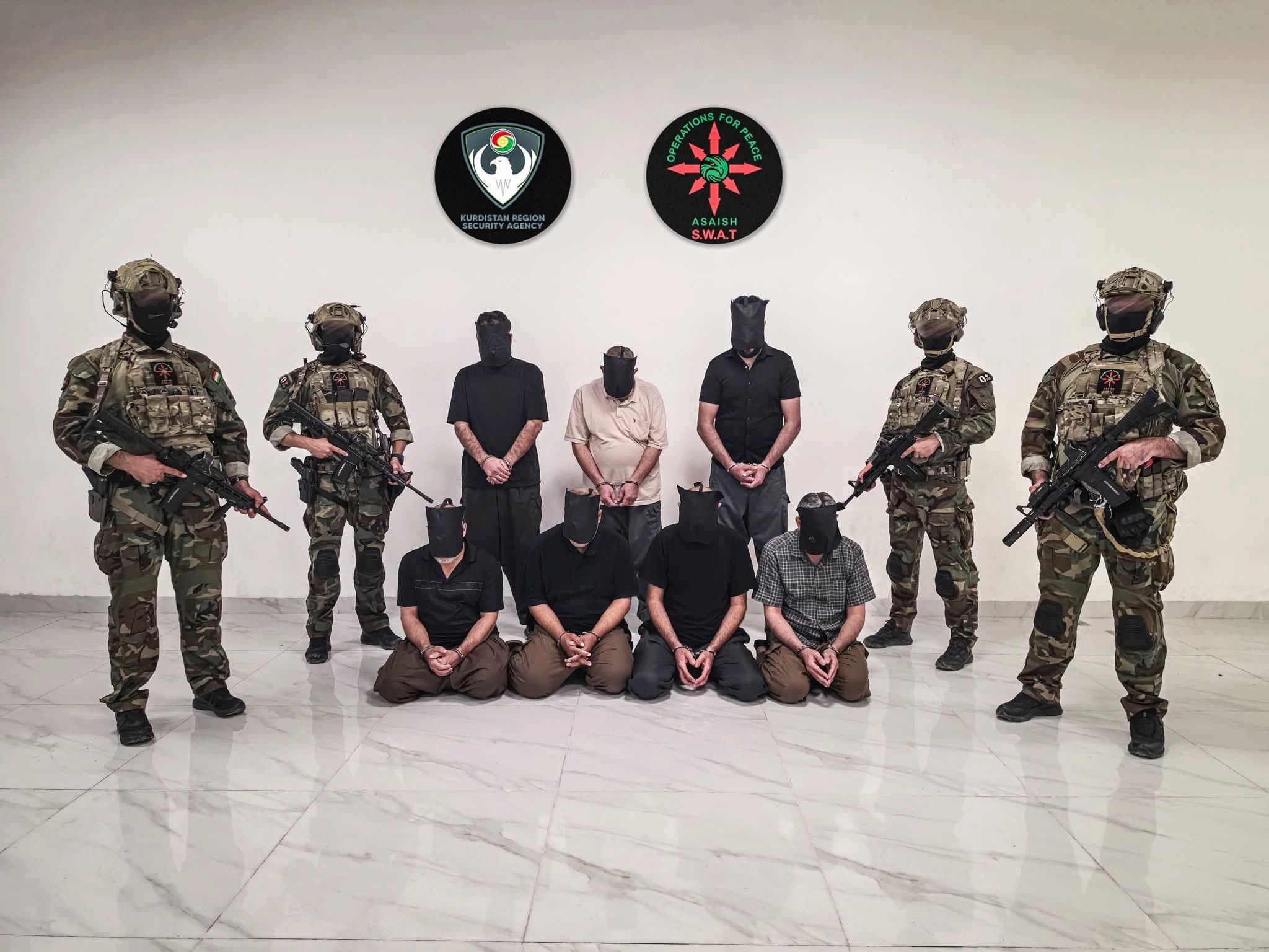 Over 20 arrested in major anti-ISIS operation in Sulaimani province