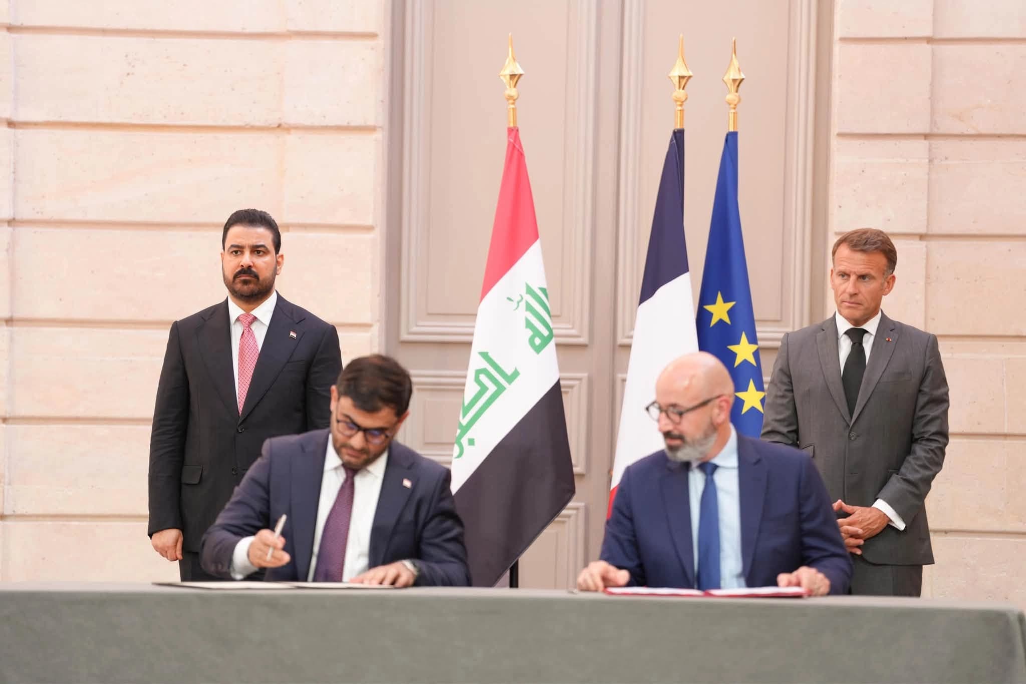 واژۆکردنی لێکتێگەیشتنەکان لە نیوان عێراق و فەرەنسا