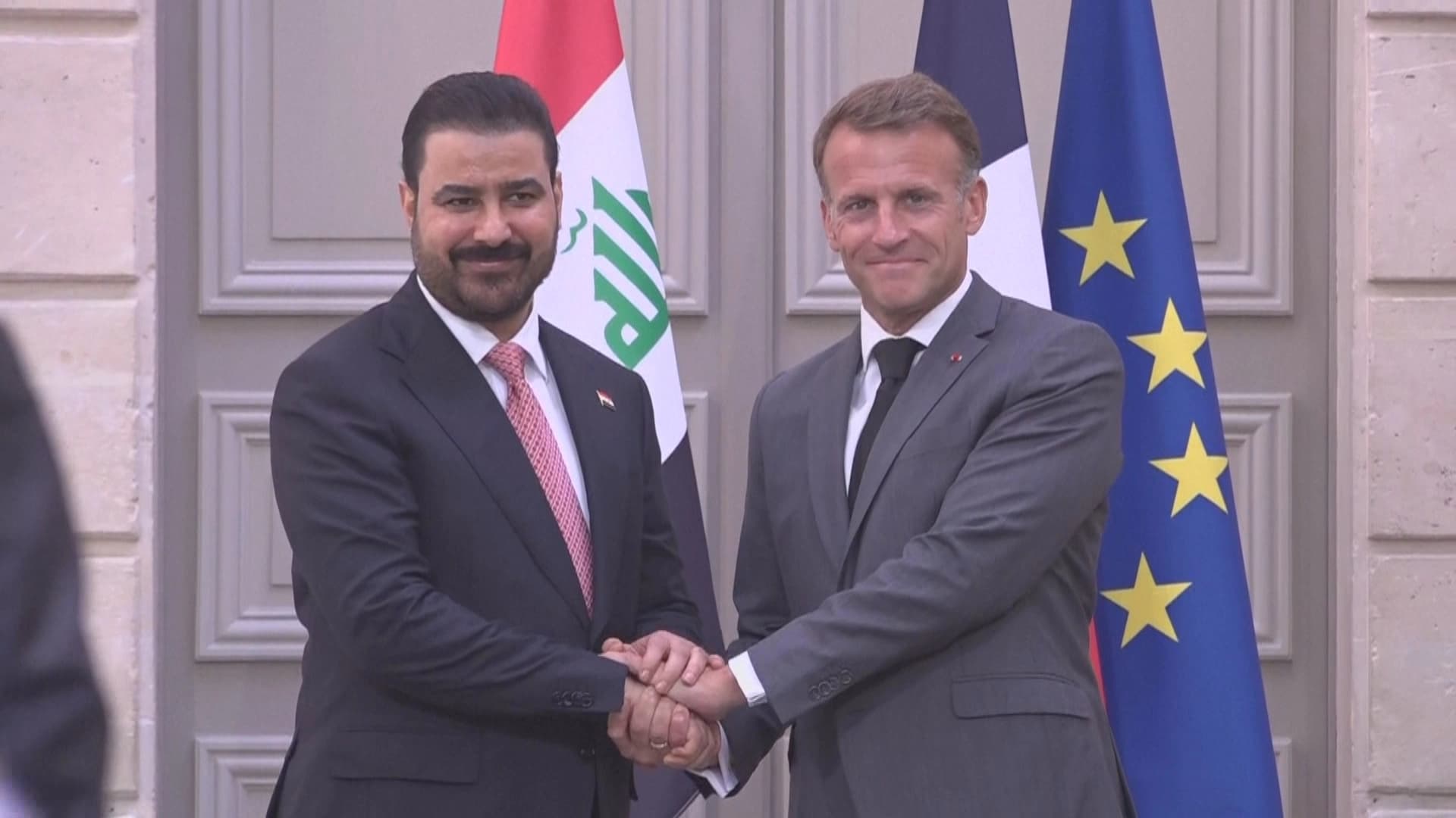 عێراق و فەرەنسا شەش رێککەوتنیان واژۆکرد؛ زەیدی بۆ پرسی بەرگری و وزە لە ئەورووپایە