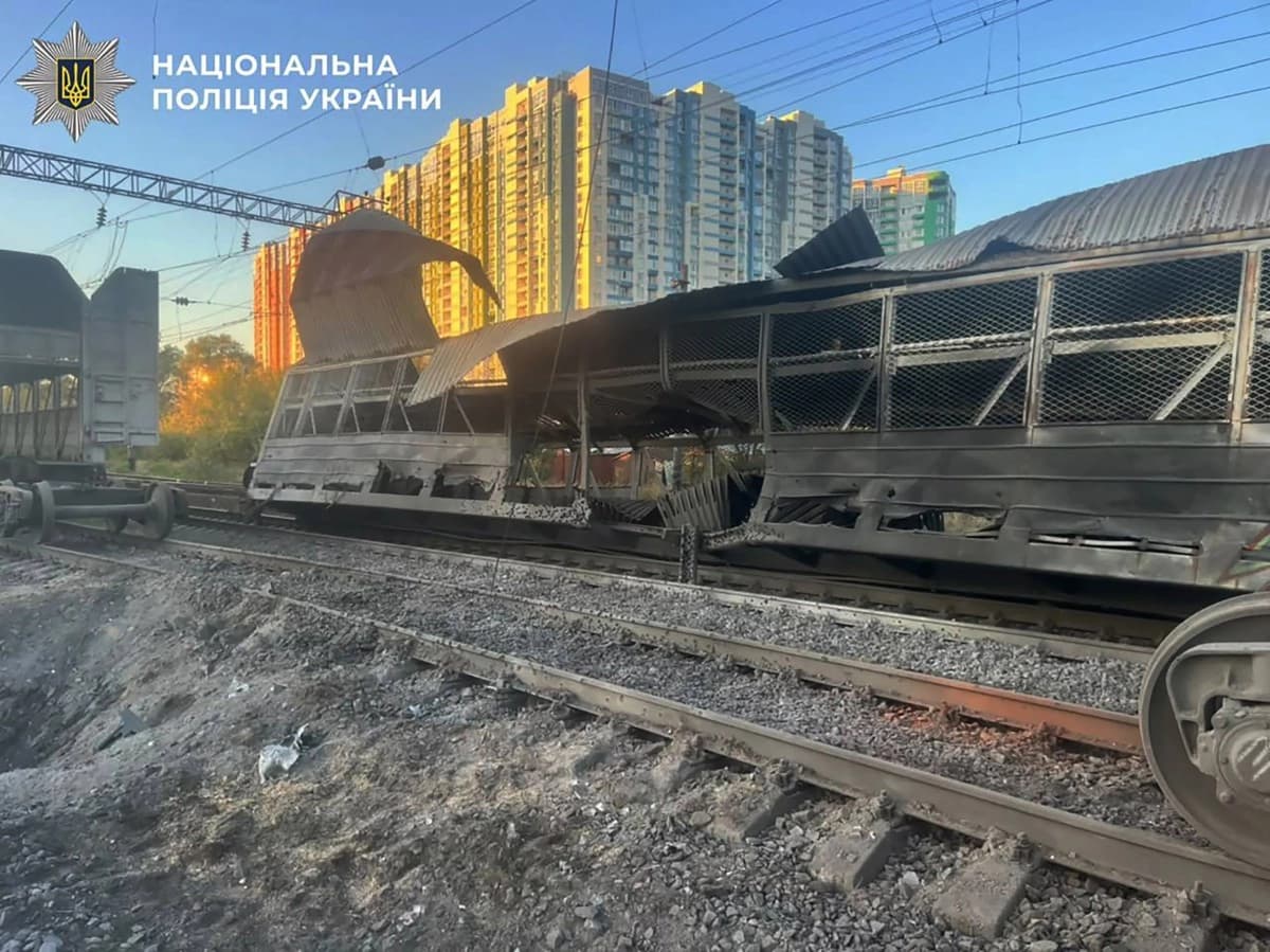 لە هێرشێکی مووشەکی و درۆنیی رووسیادا بۆ سەر کیێڤ لانیکەم 16 کەس بریندار بوون