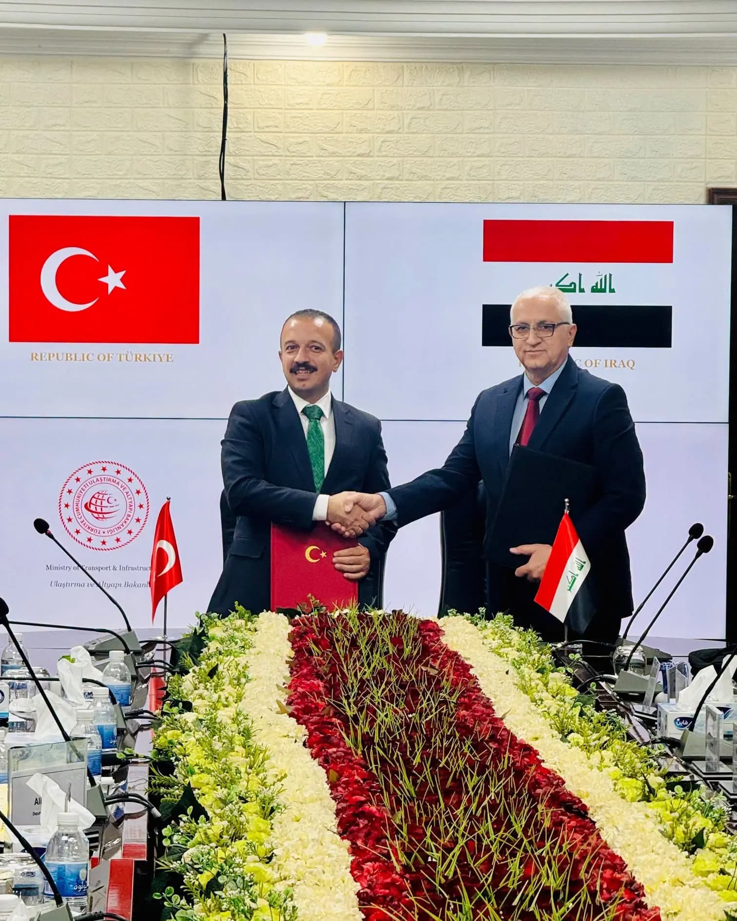 Irak ve Türkiye, ulaştırma altyapısı anlaşmasının taslağında uzlaştı