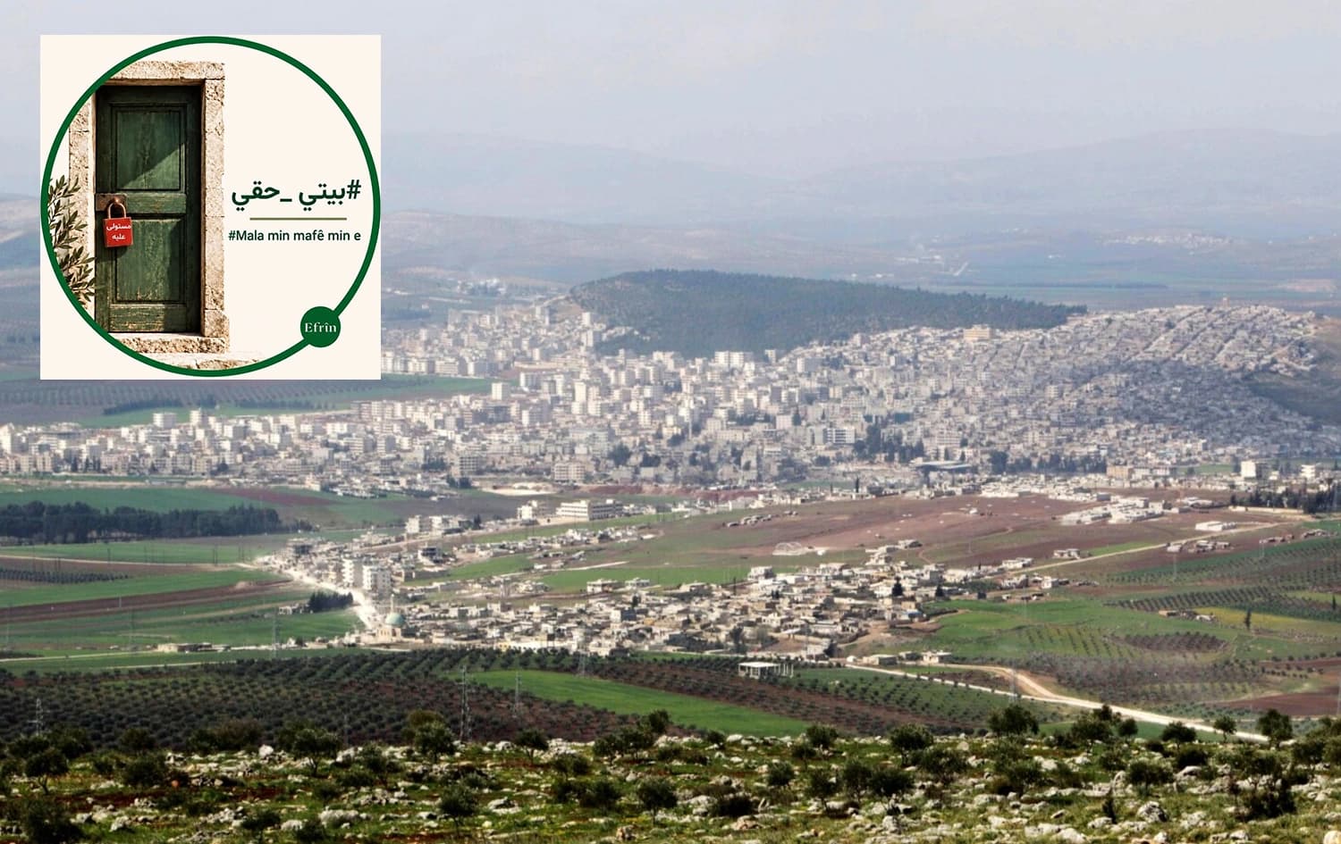 Li Efrînê dest bi kampanyaya 'Mala min mafê min e' hat kirin