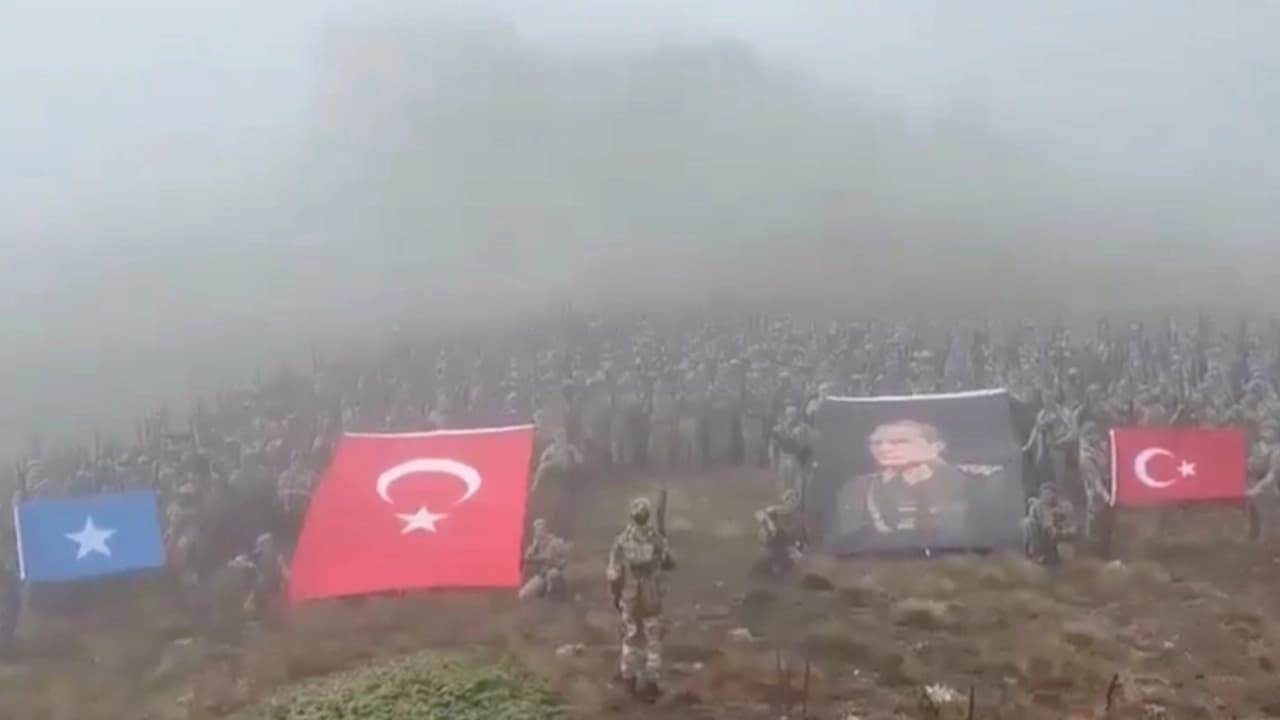 Somalili Gorgor askerleri Türkiye’de eğitim görüyor