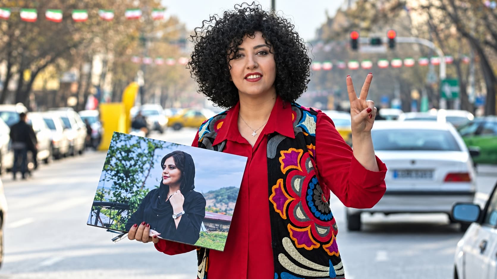 نێرگس محەممەدی: سزا ئابوورییەکان و سەرکوت لە ئێران بواری هەناسەدانیان بۆ خەڵک نەهێشتووەتەوە