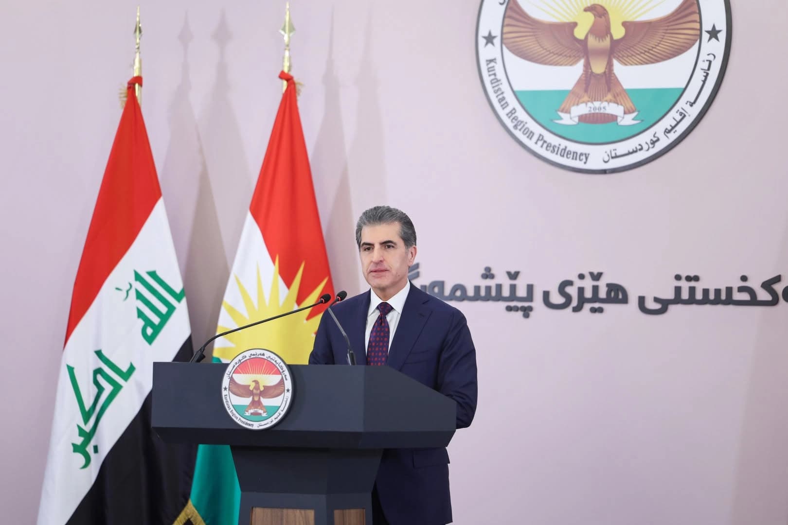نێچیرڤان بارزانی: ئیدی هیچ هێزێک لە دەرەوەی وەزارەتی پێشمەرگە نامێنێتەوە
