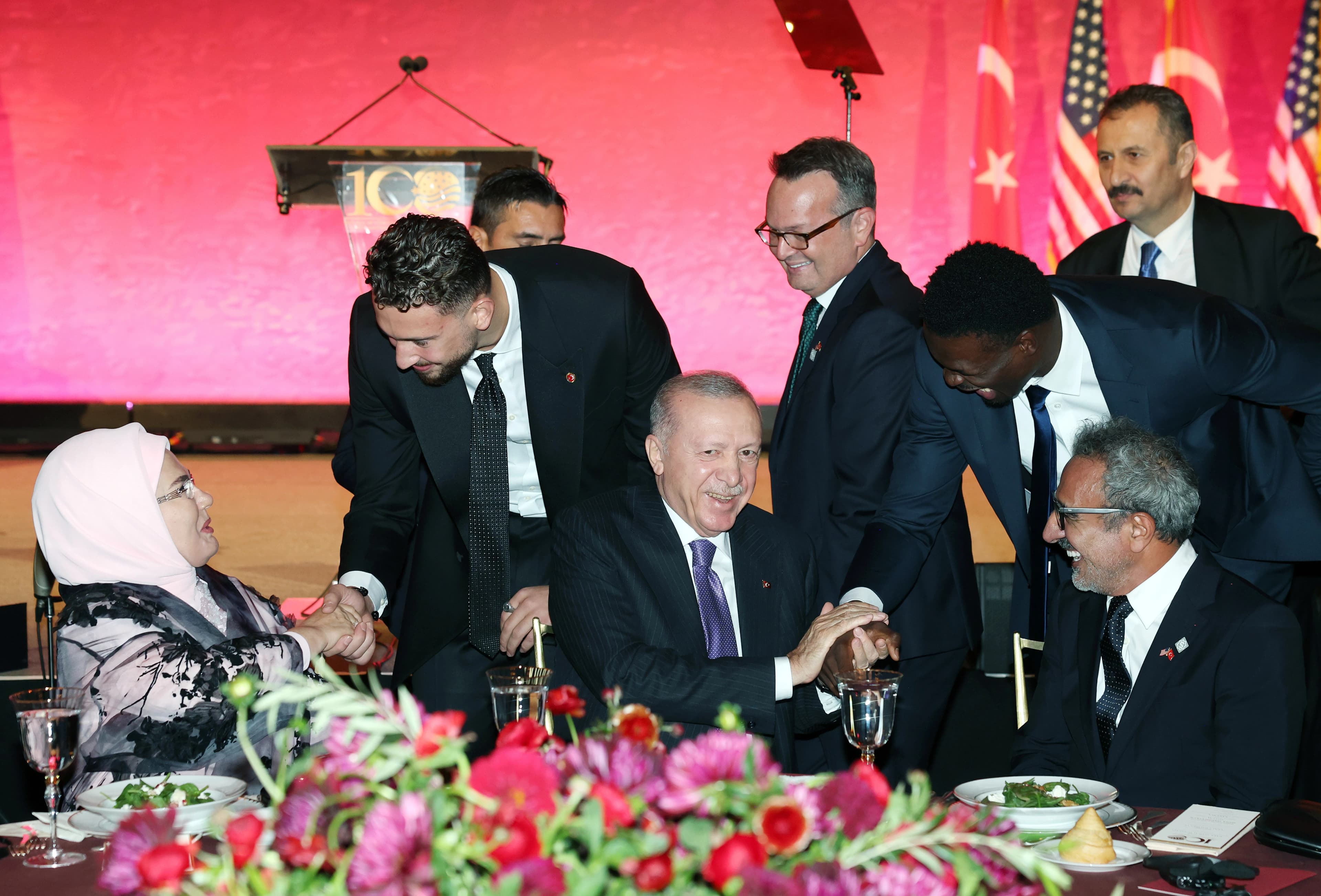 Erdoğan ABD’de yatırımcılarla bir araya geldi