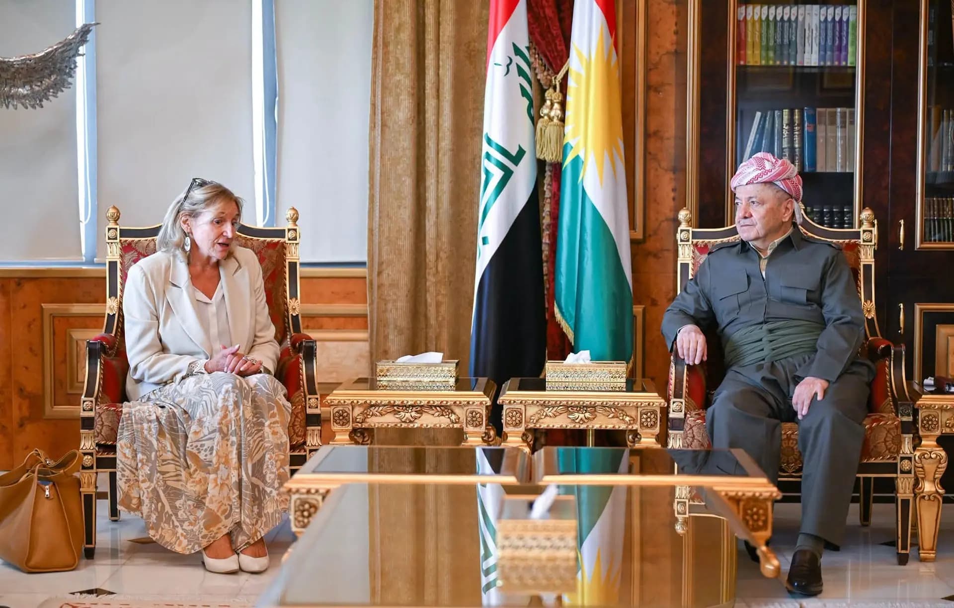 Başkan Mesud Barzani, Fransa Senatosu heyetini kabul etti