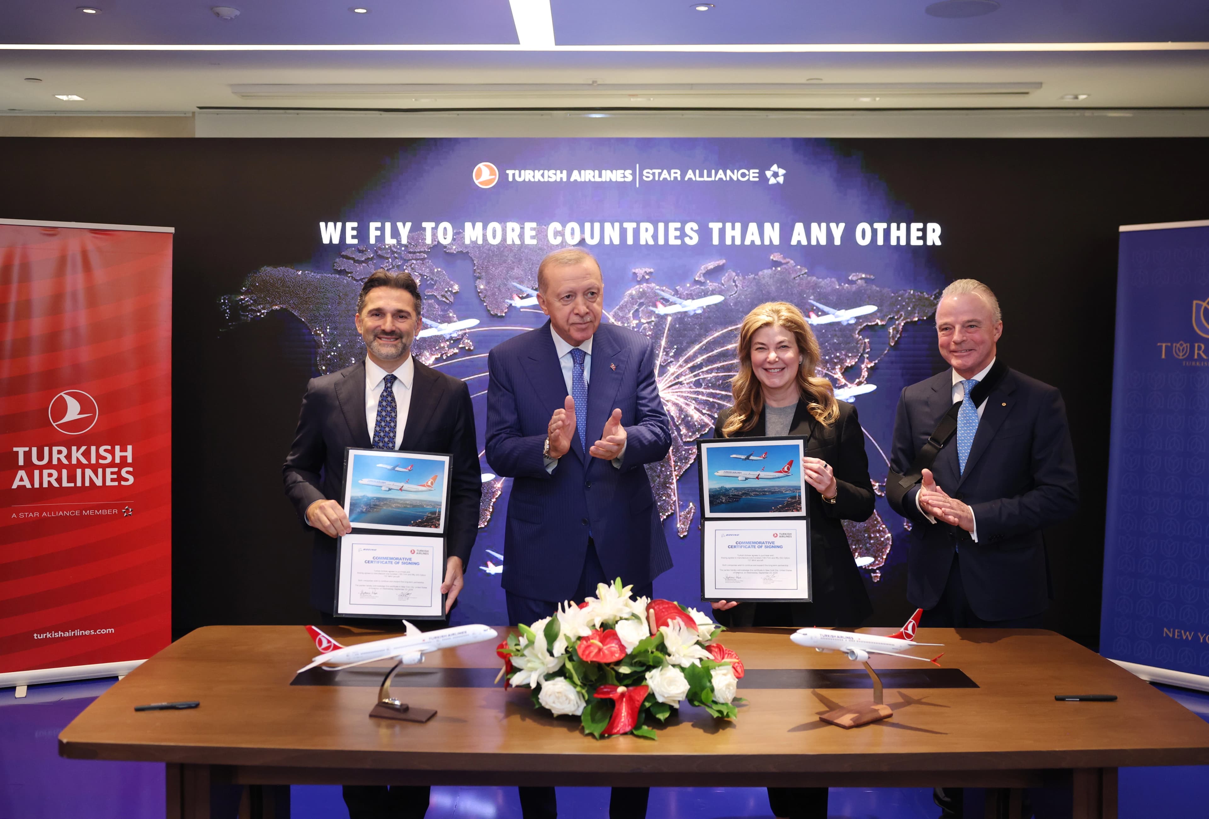 İMZALAR ATILDI- THY, Boeing ile sipariş anlaşmasını kesinleştirdi