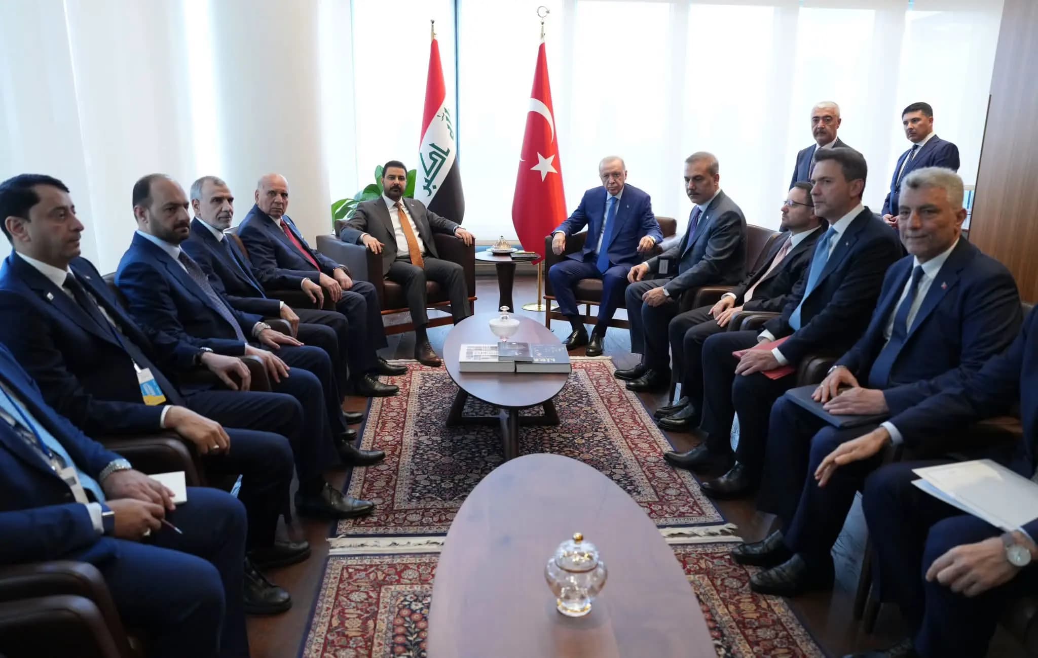 Erdoğan ve Zeydi'den Başika ve Şengal kararı: Askeri üs Irak'a devredilecek