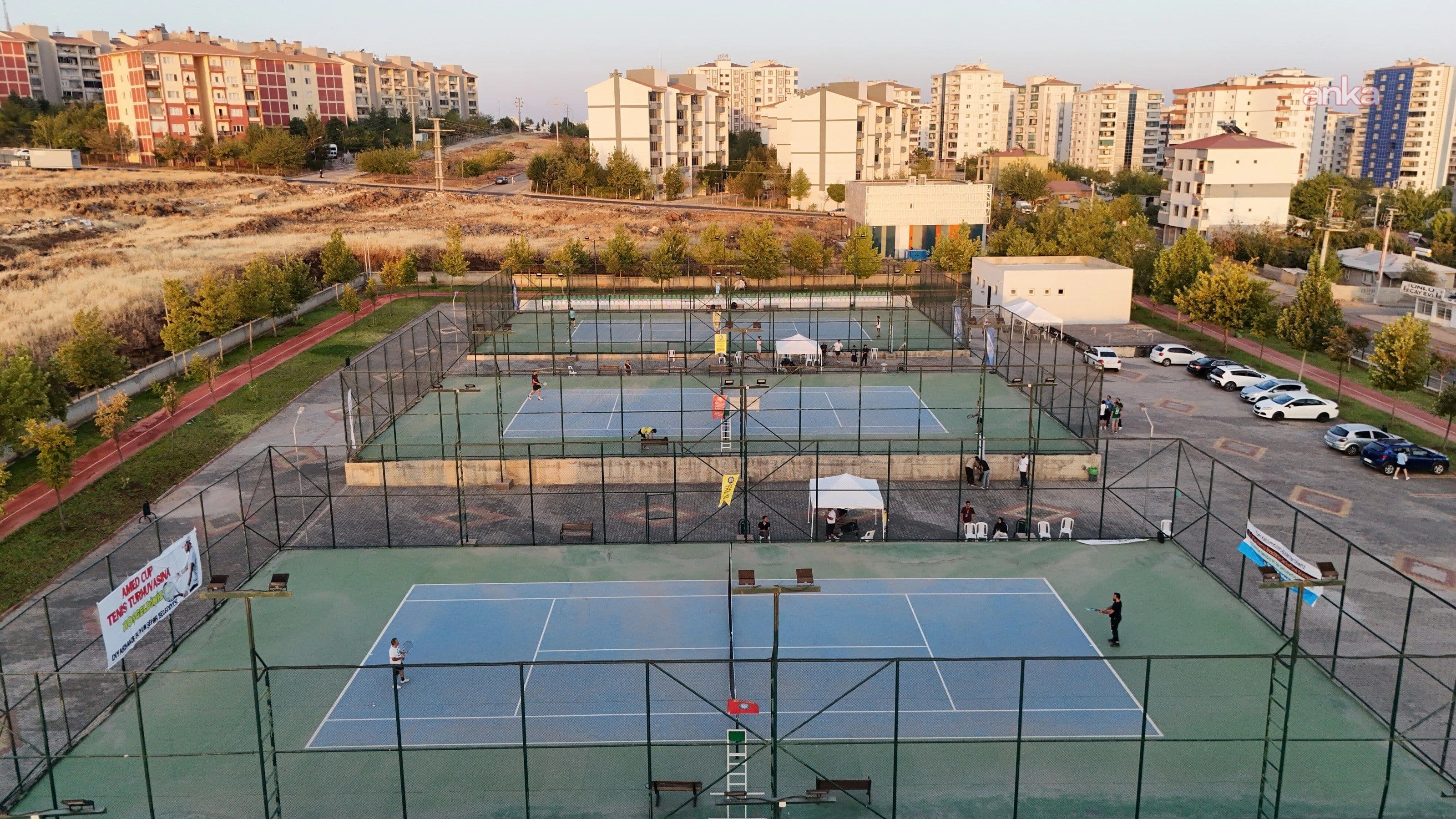 DİYARBAKIR- Amed Cup Tenis Turnuvası 3 Ekim’de başlıyor