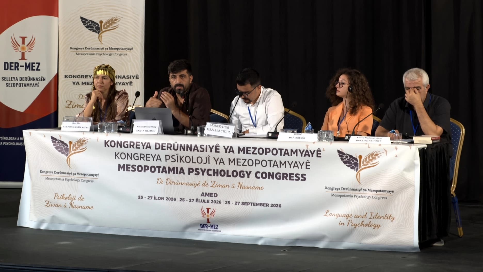 Li Amedê Kongreya Derûnnasiyê ya Mezopotamyayê hat lidarxistin