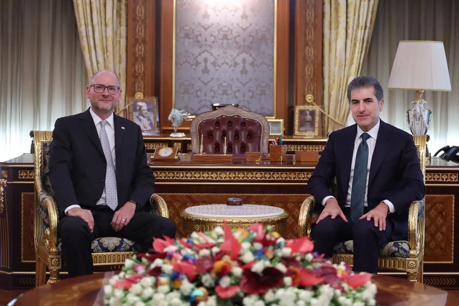 Nêçîrvan Barzanî Balyozê nû yê Swîsreyê yê qebûl kir