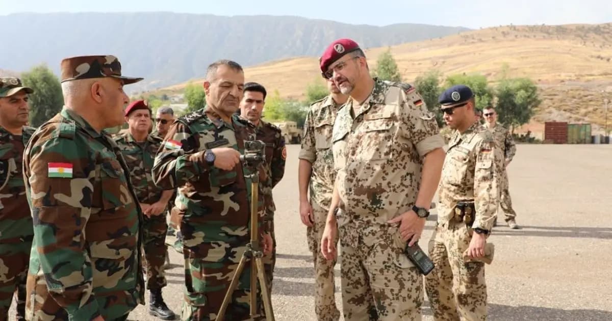 Almanya'dan Rûdaw'a özel açıklama: Çekilmeye rağmen Kürdistan Bölgesi ile işbirliğimiz sürecek