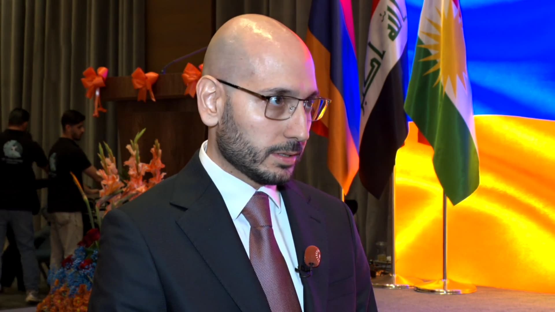 باڵیۆزی ئەرمینیا بۆ رووداو: بازرگانیمان دەگەیێنینە نیو ملیار دۆلار و کار بۆ گەشتی راستەوخۆی هەولێر - یەریڤان دەکەین