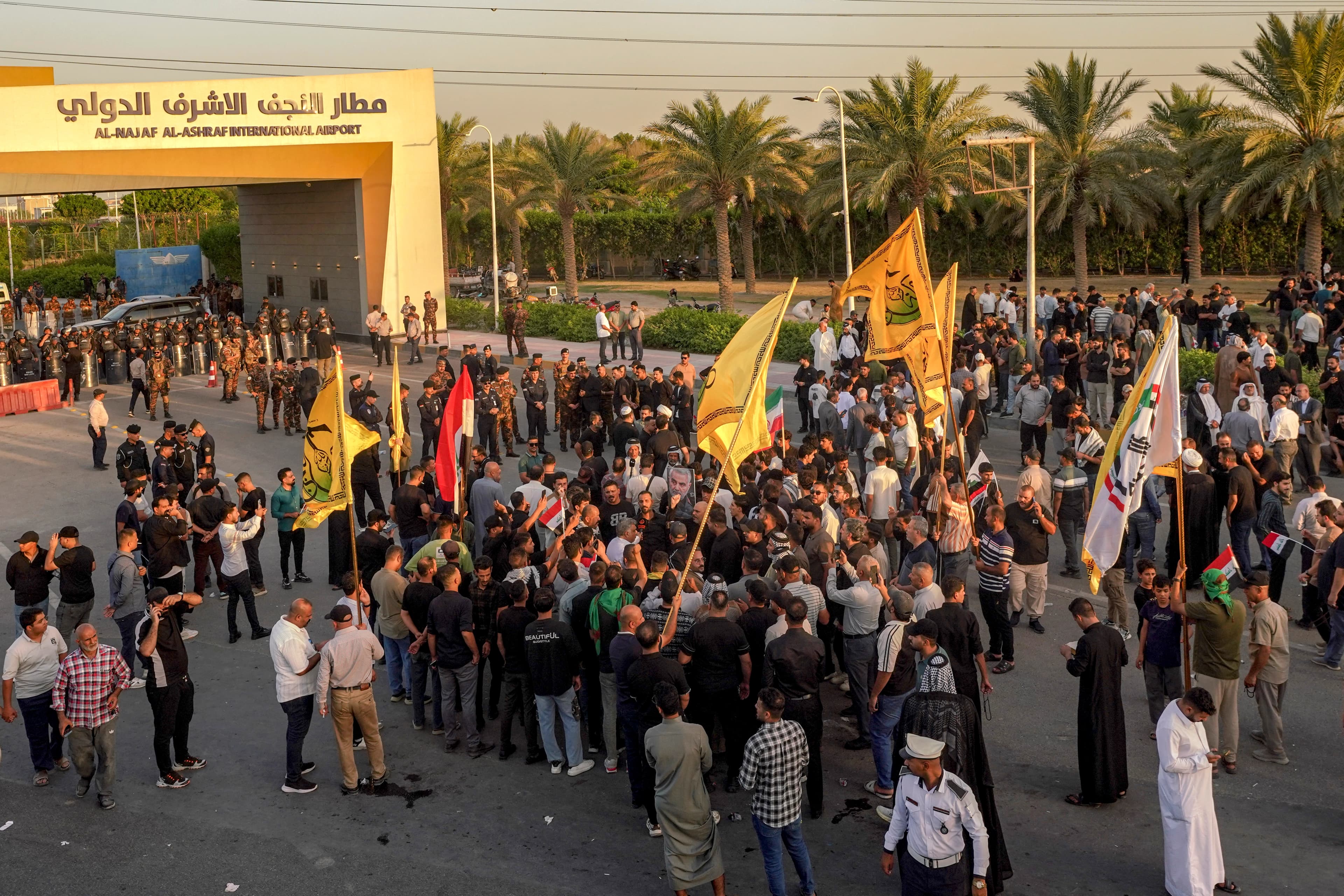 Iraq says US granted waiver allowing limited Iranian flights to Najaf