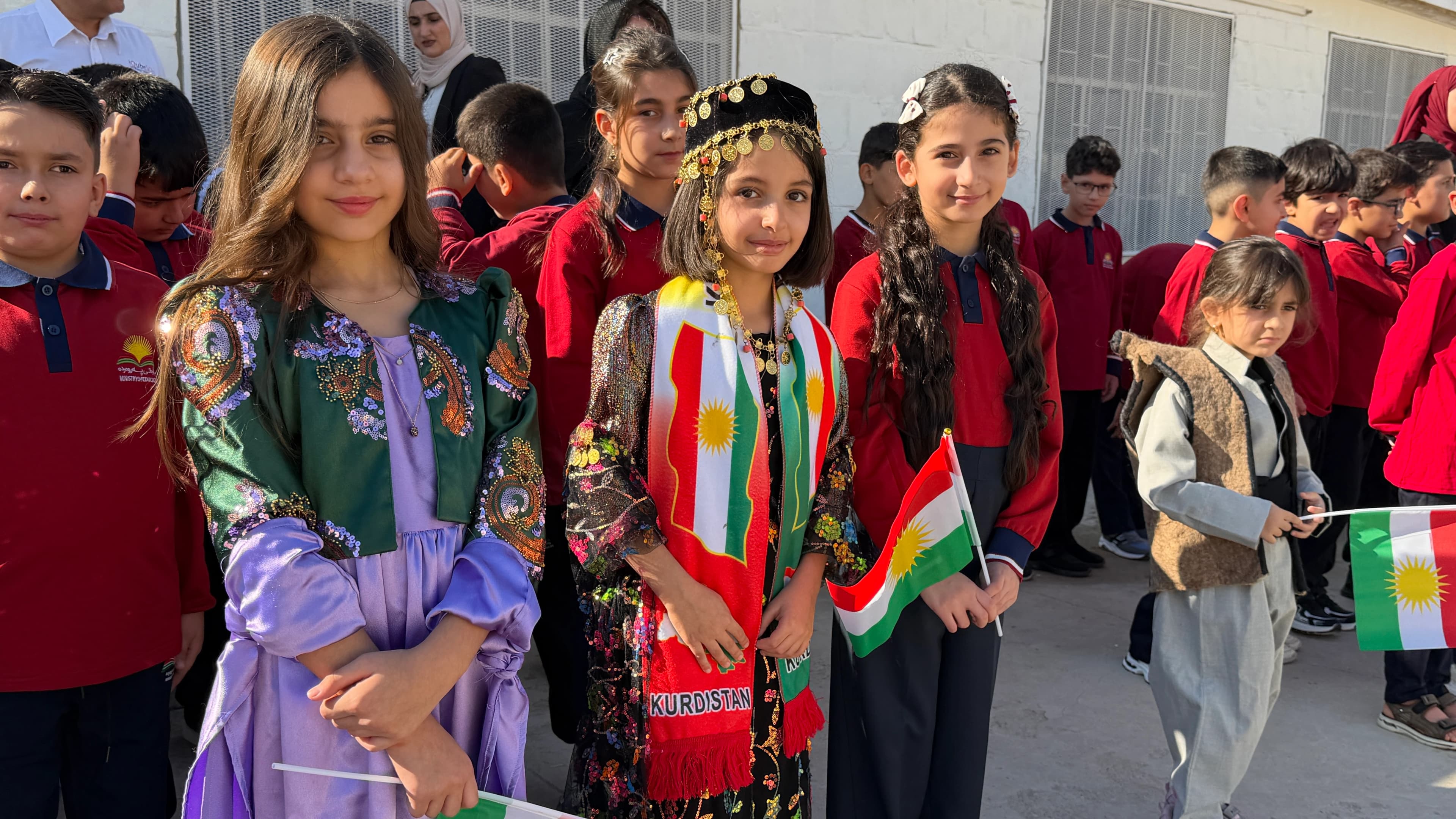 ئەمڕۆ زیاتر لە 12 ملیۆن قوتابی لە کەرکووک و عێراق دەچنە پۆلەکانی خوێندن