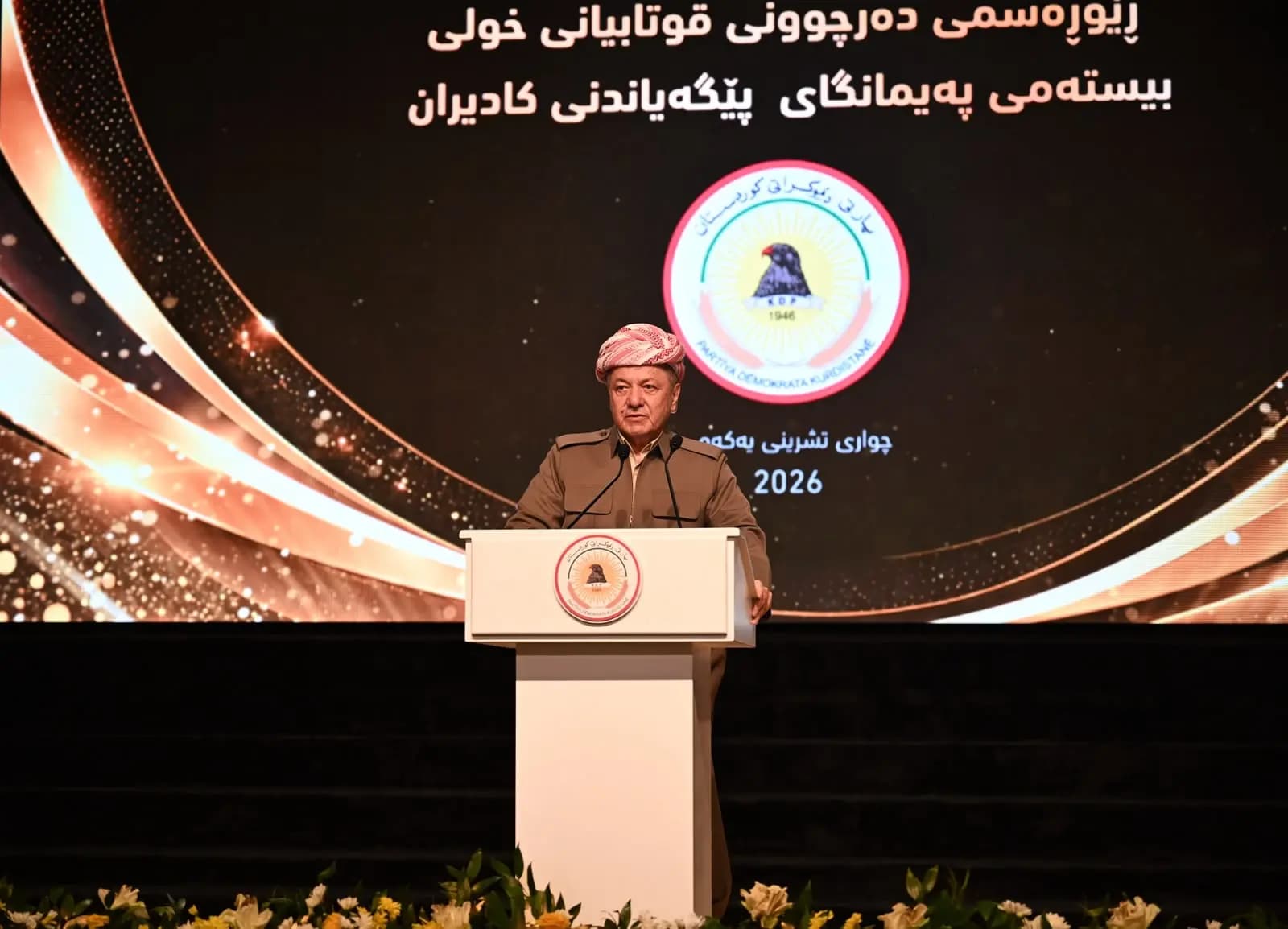 Serok Barzanî: Em ji Bexdayê tenê daxwaza bicihanîna destûrê dikin