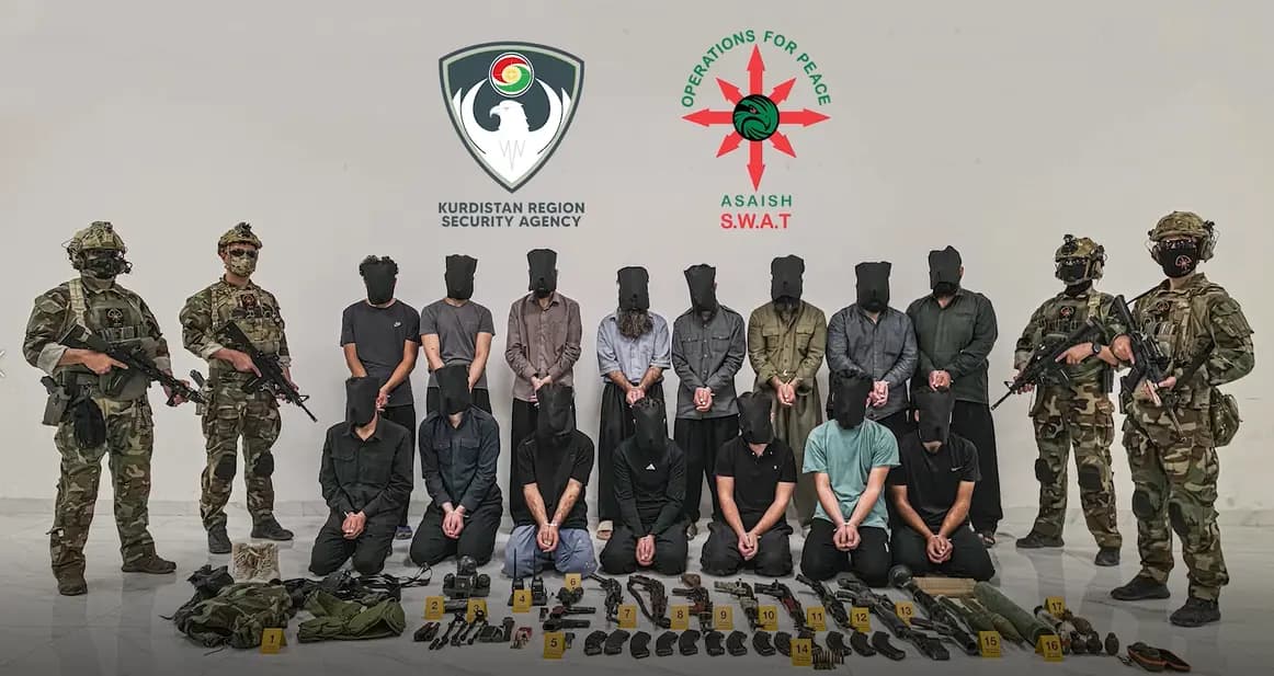 Kürdistan’da IŞİD operasyonu: 22 şüpheli gözaltına alındı