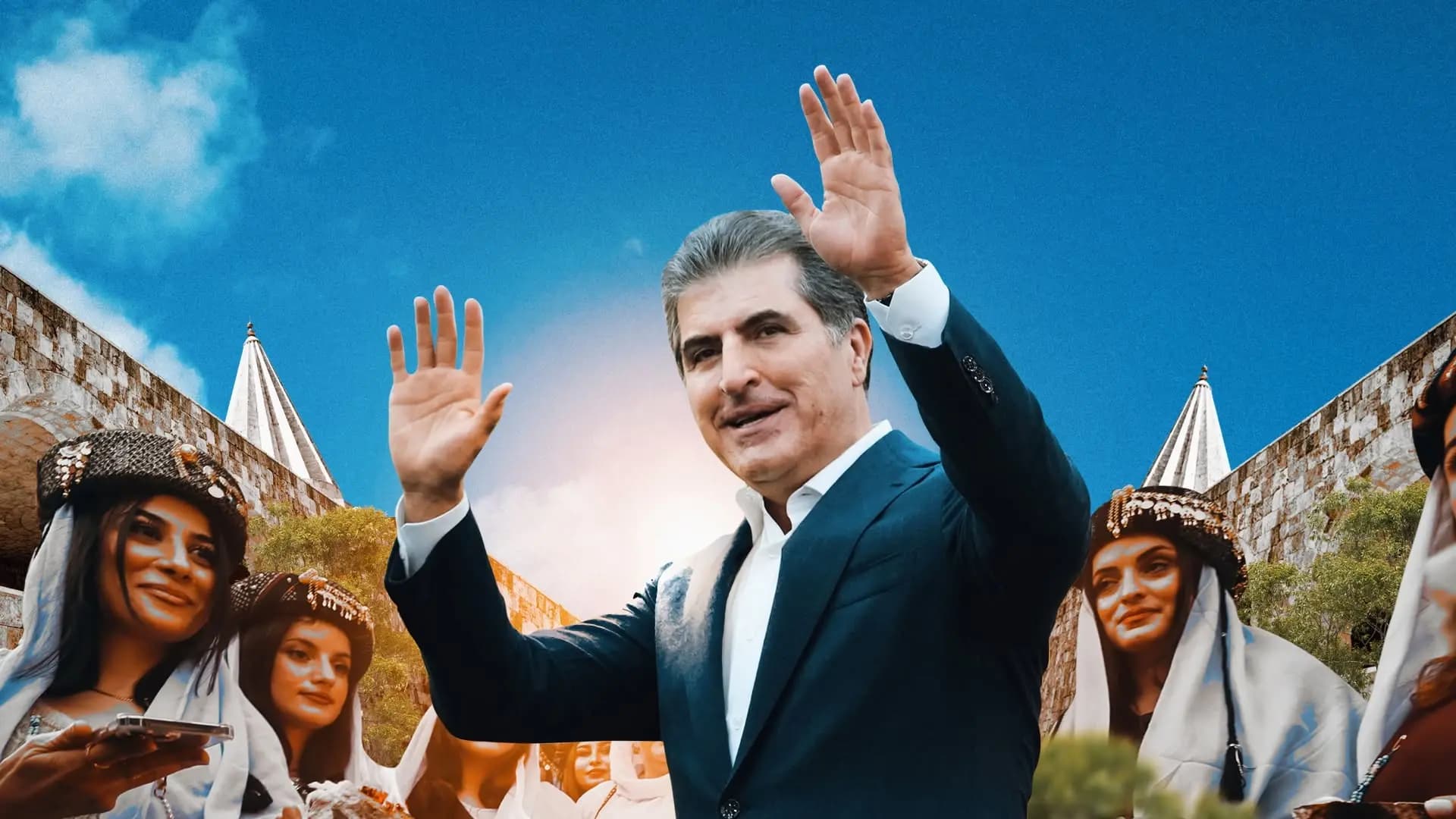 Neçirvan Barzani, Ezidi Kürtlerin Cema Bayramı’nı kutladı