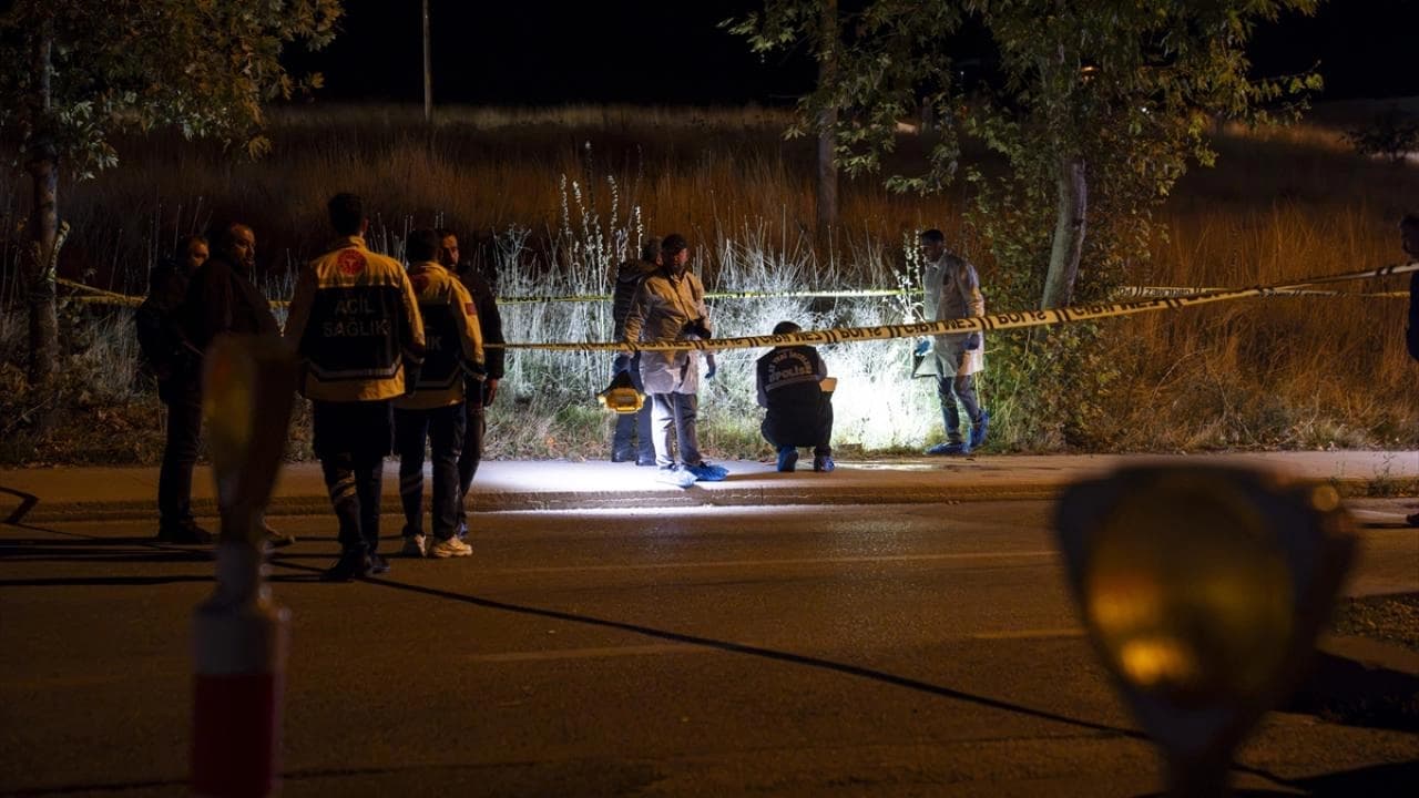 Ankara'da açılan ateş sonucu bir polis hayatını kaybetti