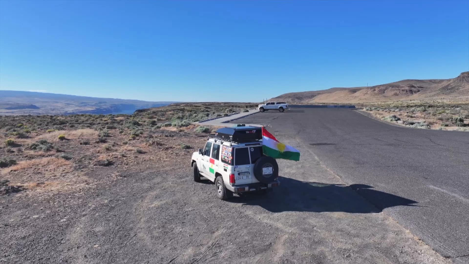 Kurdish traveler buys land in Argentina to raise Kurdistan flag