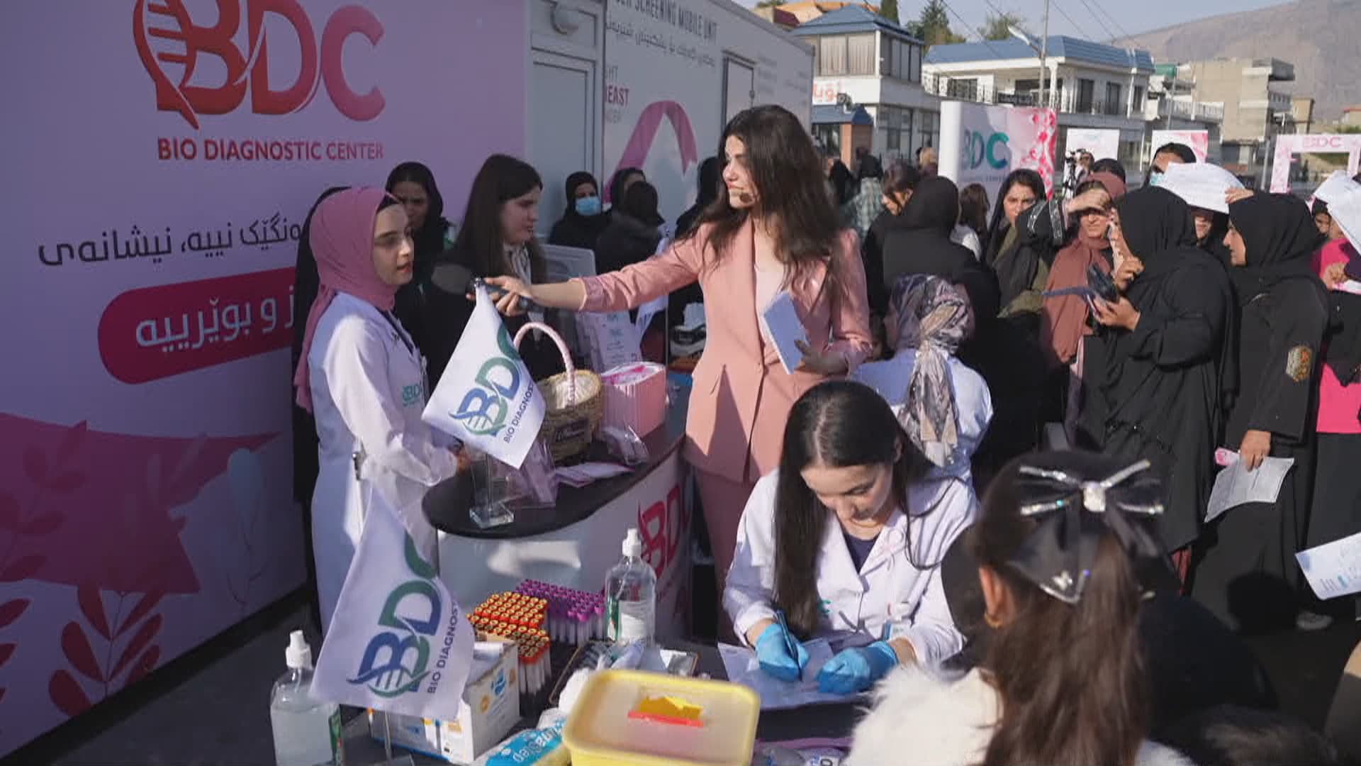 تاقیگەیەک پشکنینی بۆماوەیی بە خۆڕایی بۆ دەستنیشانکردنی شێرپەنجە دەکات