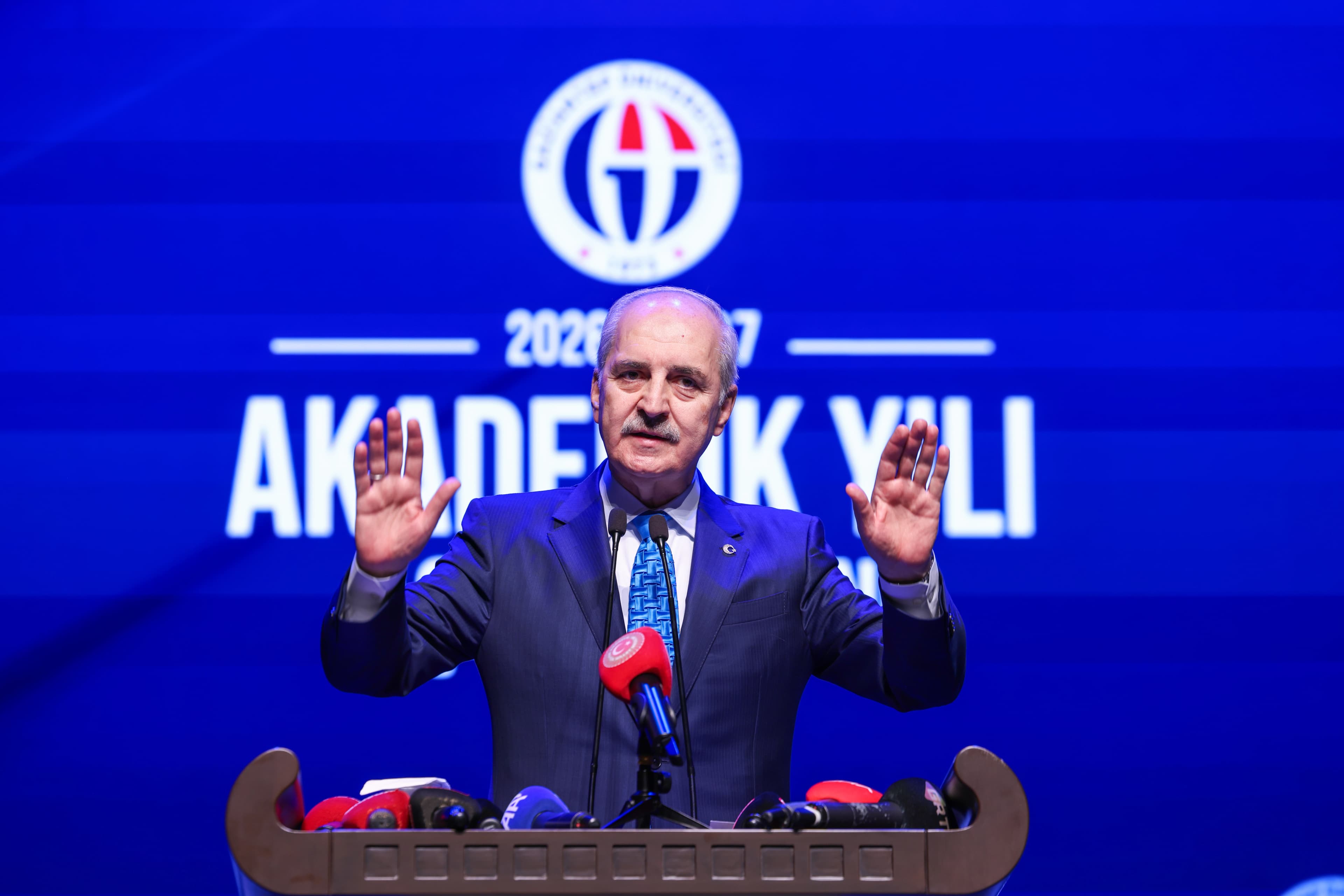 TBMM Başkanı Kurtulmuş: Önümüze barışın, kardeşliğin ve kalkınmanın kapısı açılmıştır