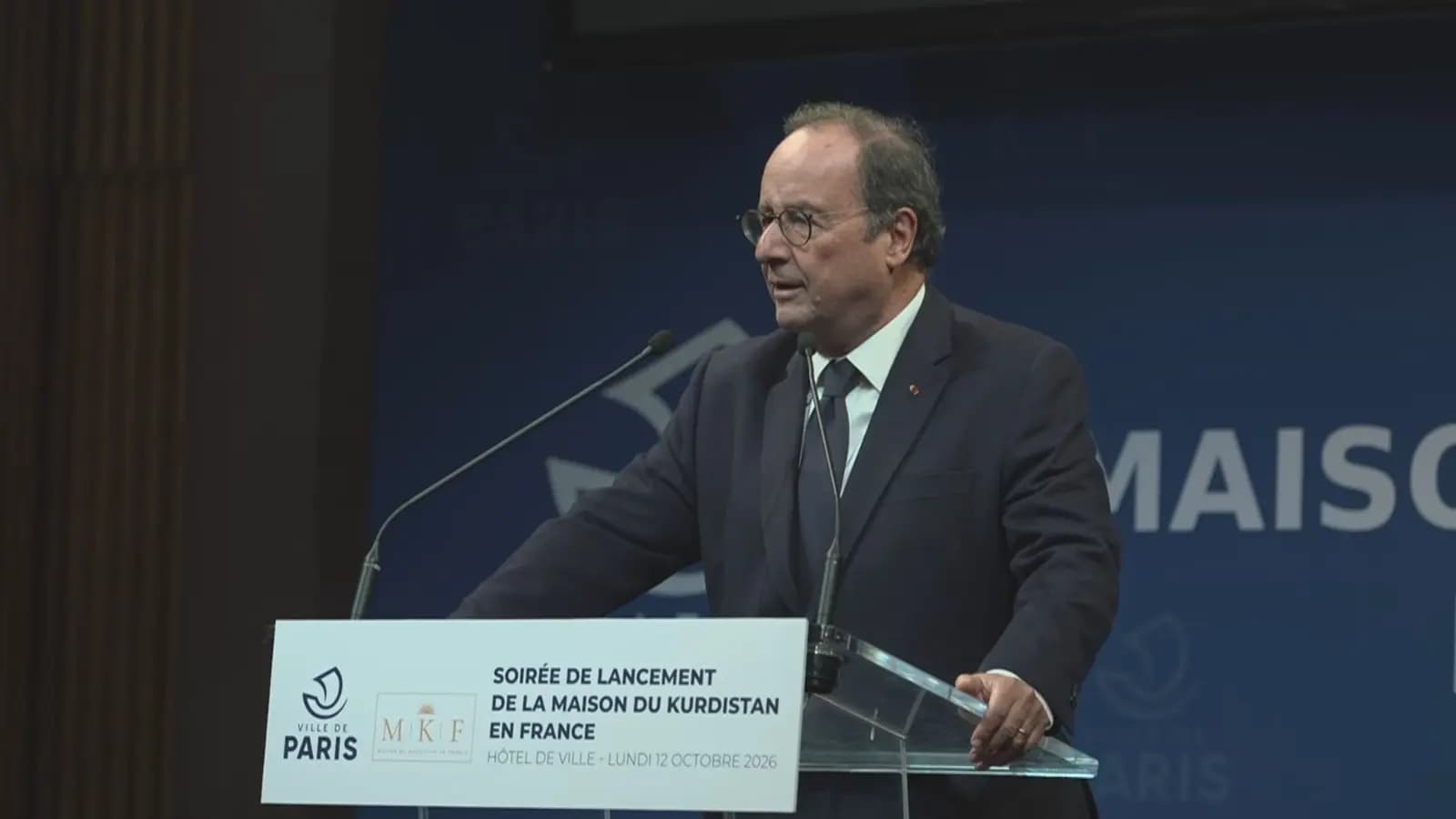 François Hollande: 420 hezar Kurd li Fransayê dijîn û dilê wan hemûyan ji bo Fransayê lê dixe