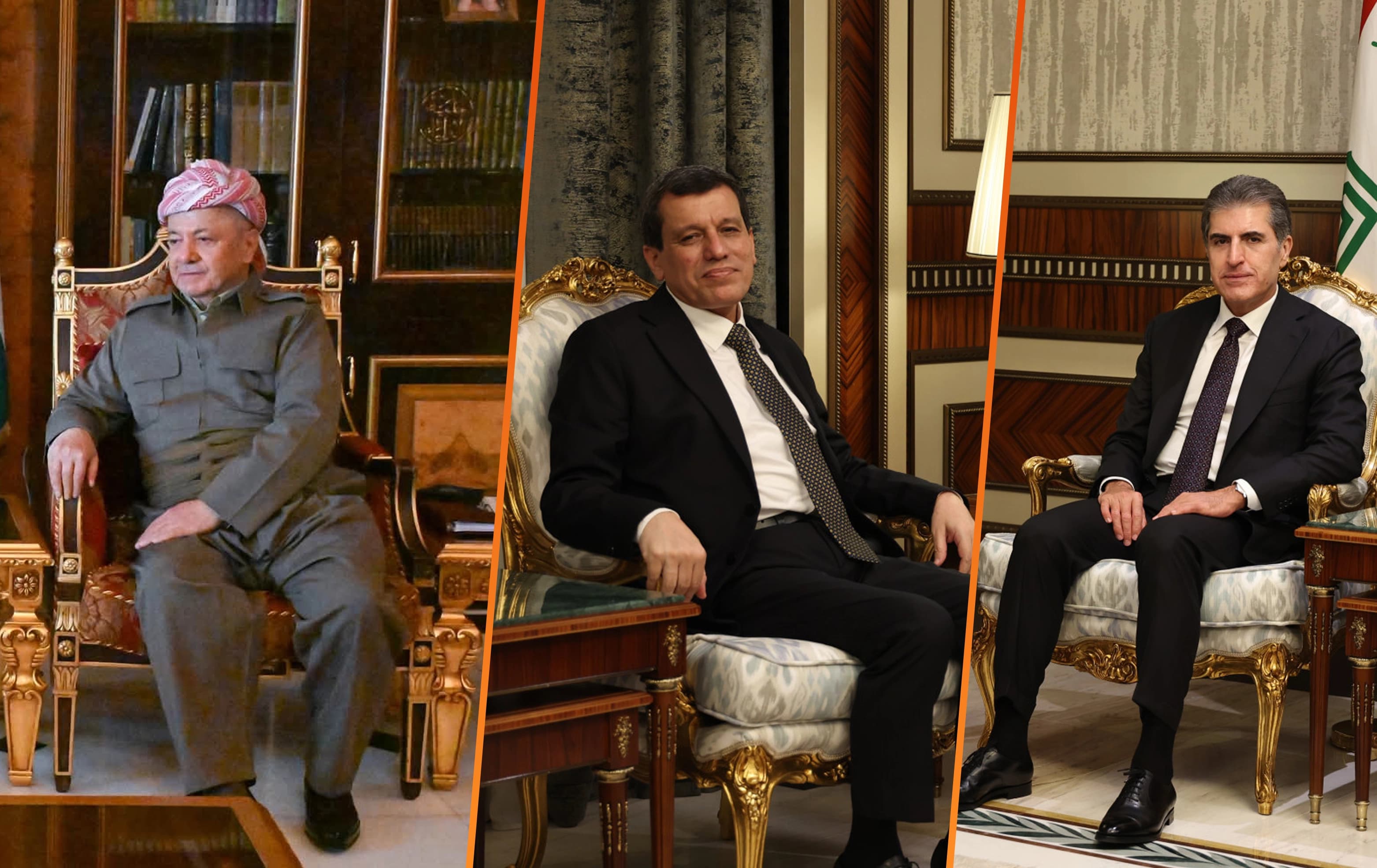 Kurdish leaders discuss Kurds' rights in Syria with Mazloum Abdi