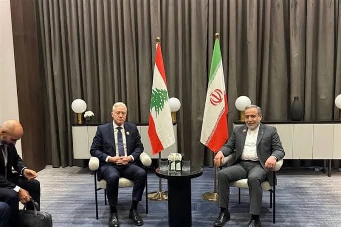 İran ve Lübnan dışişleri bakanları, Bağdat'ta bir araya geldi
